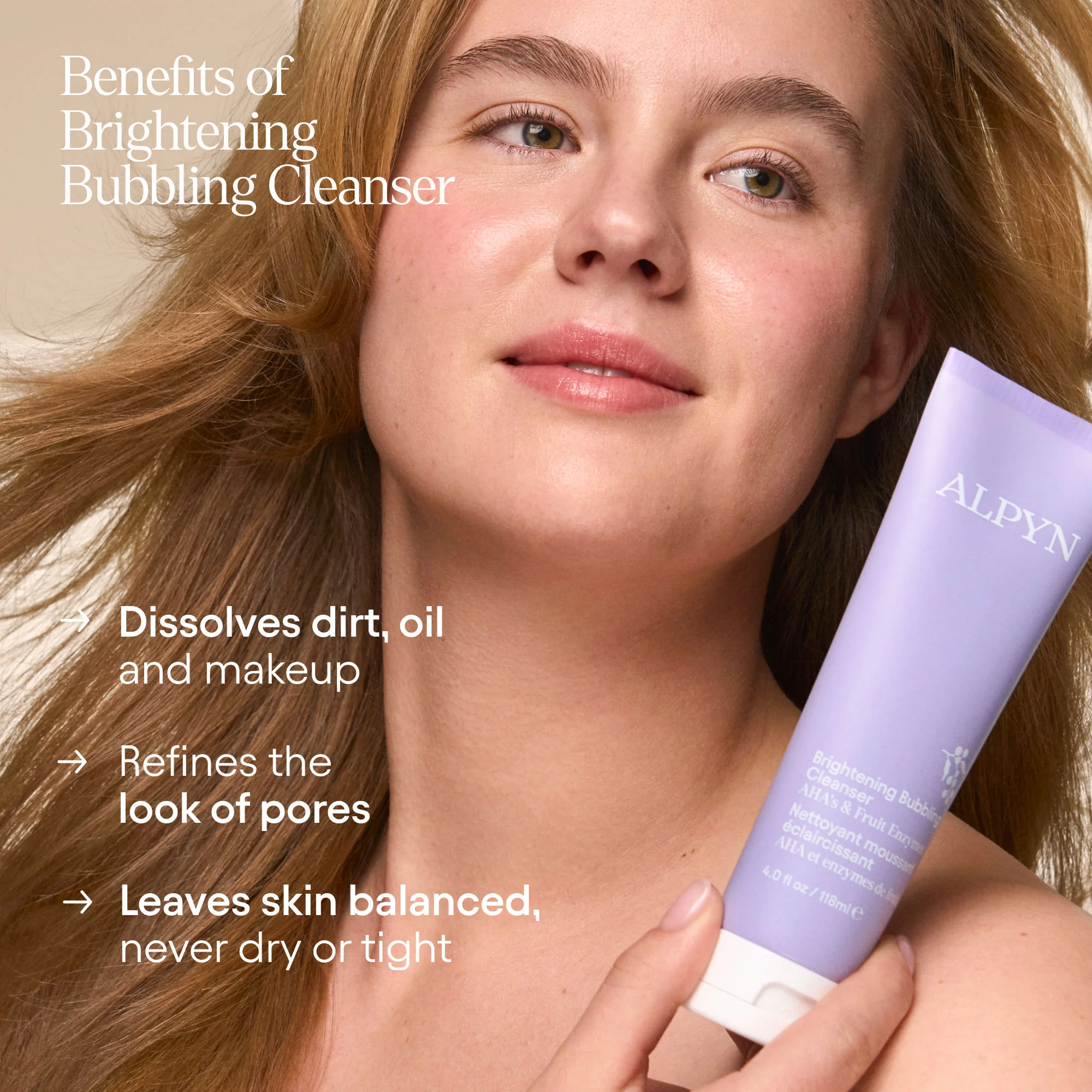 AHA Brightening Bubbling Cleanser - Image 3