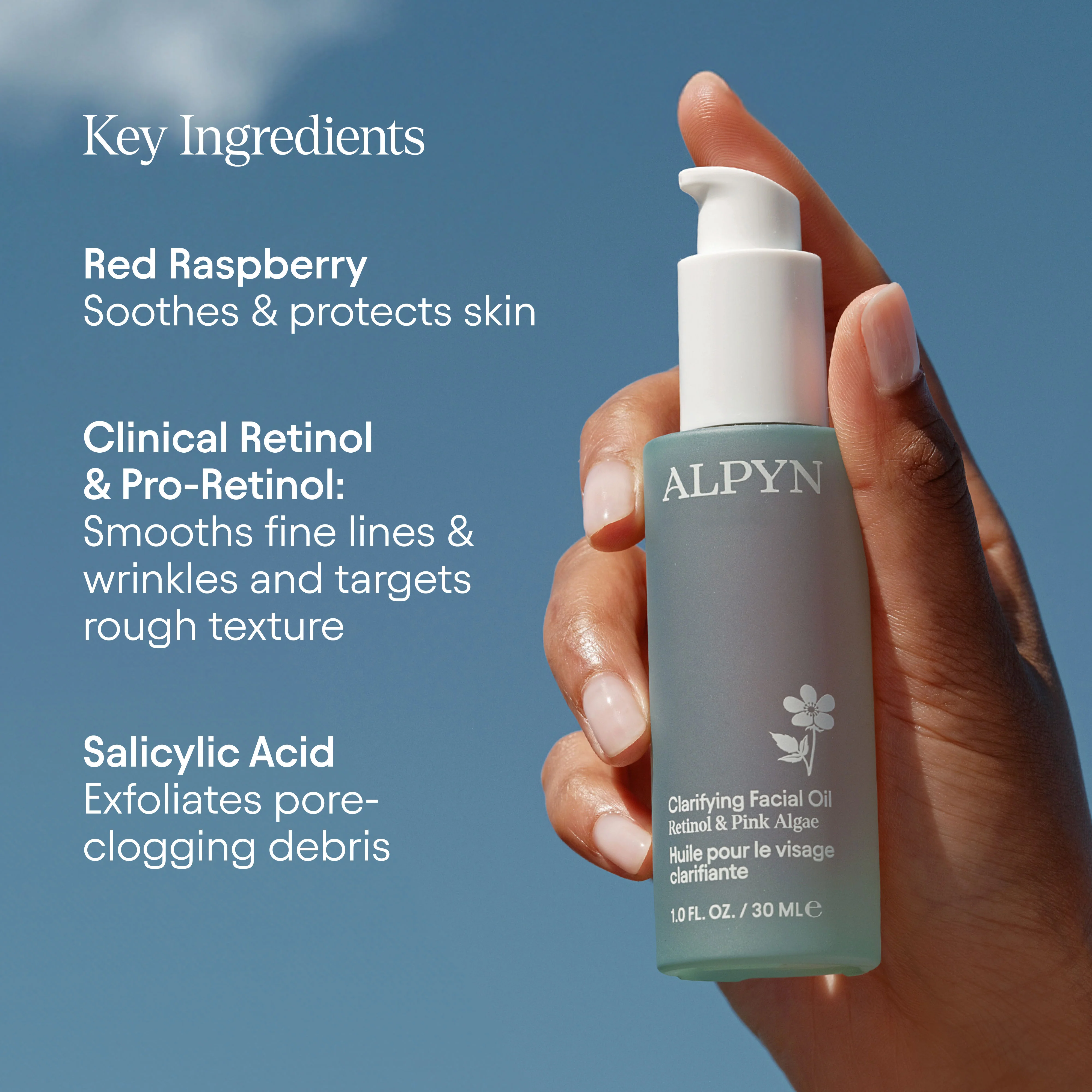 Clarifying Facial Oil with Retinol and Pink Algae - Image 10