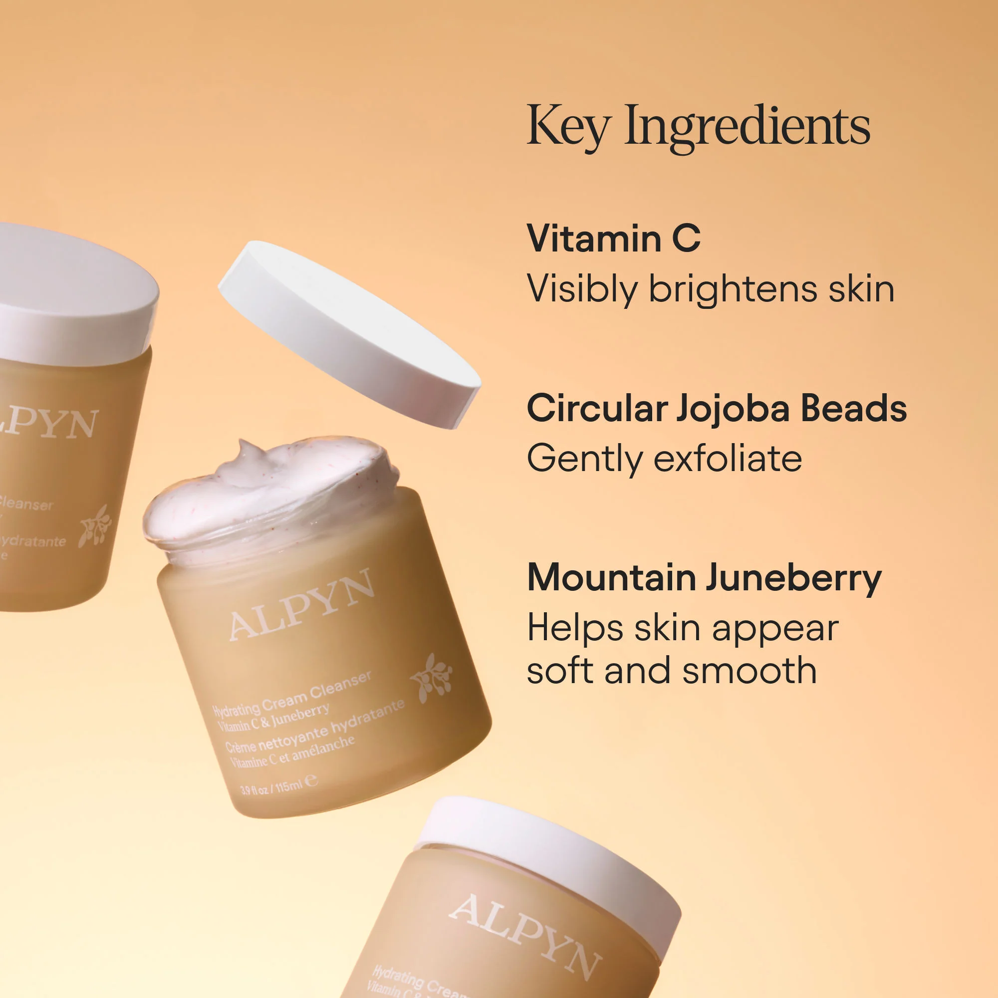 Hydrating Cold Cream Cleanser with Vitamin C and Juneberry - Image 6