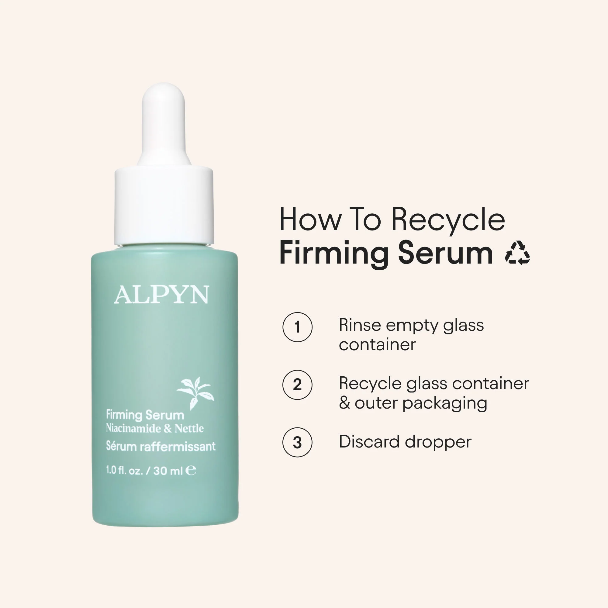 Hydrating Firming Serum with Niacinamide and Nettle - Image 10