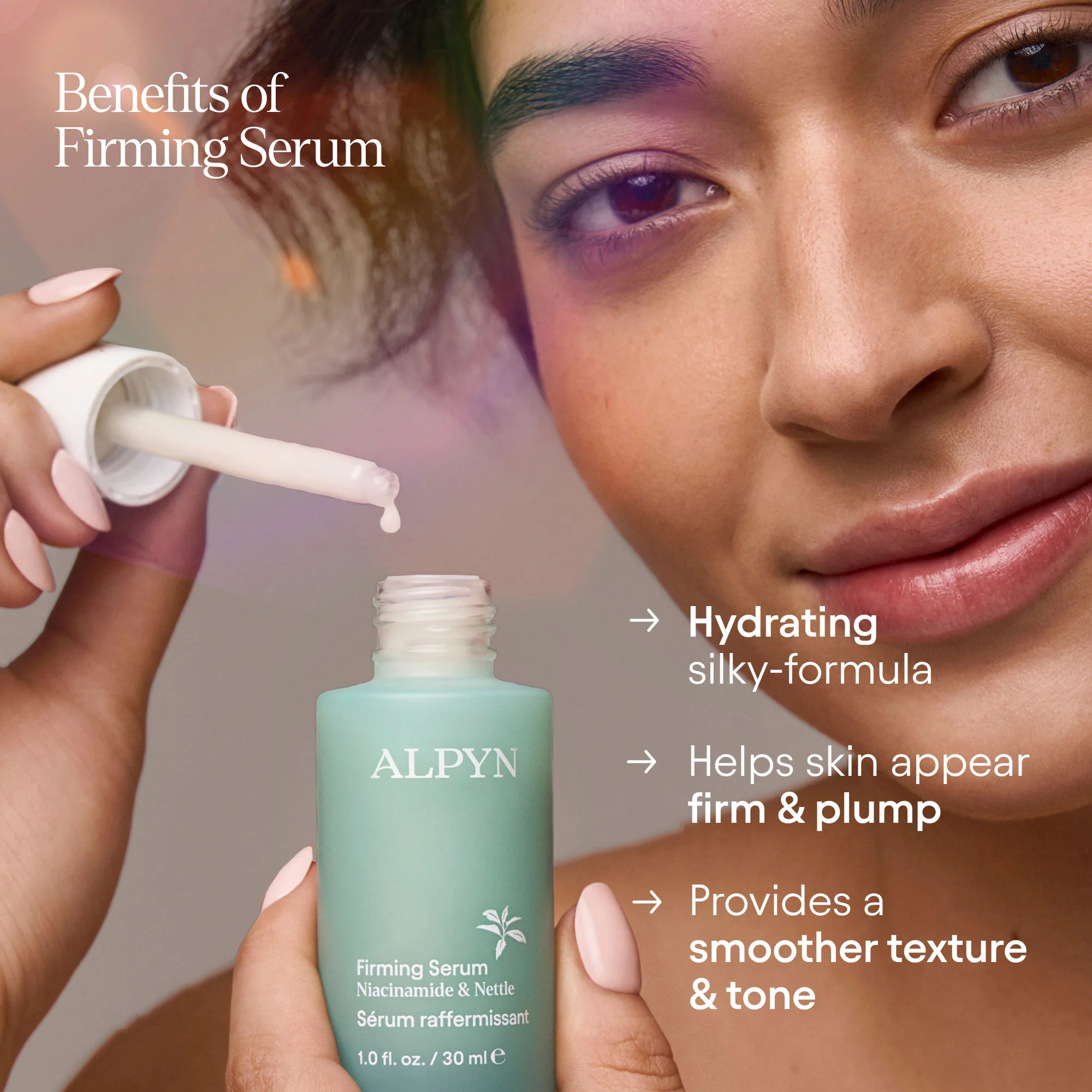 Hydrating Firming Serum with Niacinamide and Nettle - Image 4
