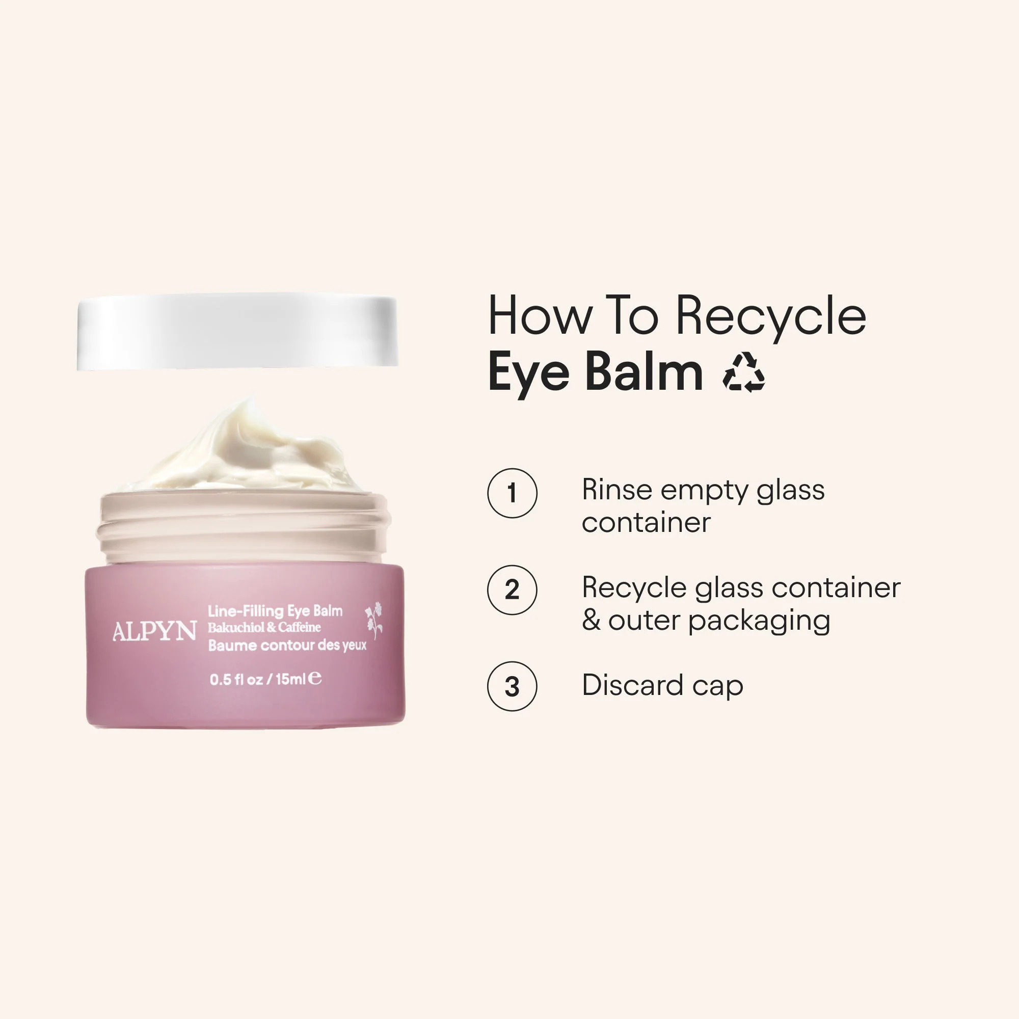 Line-Filling Eye Cream with Bakuchiol and Caffeine - Image 9