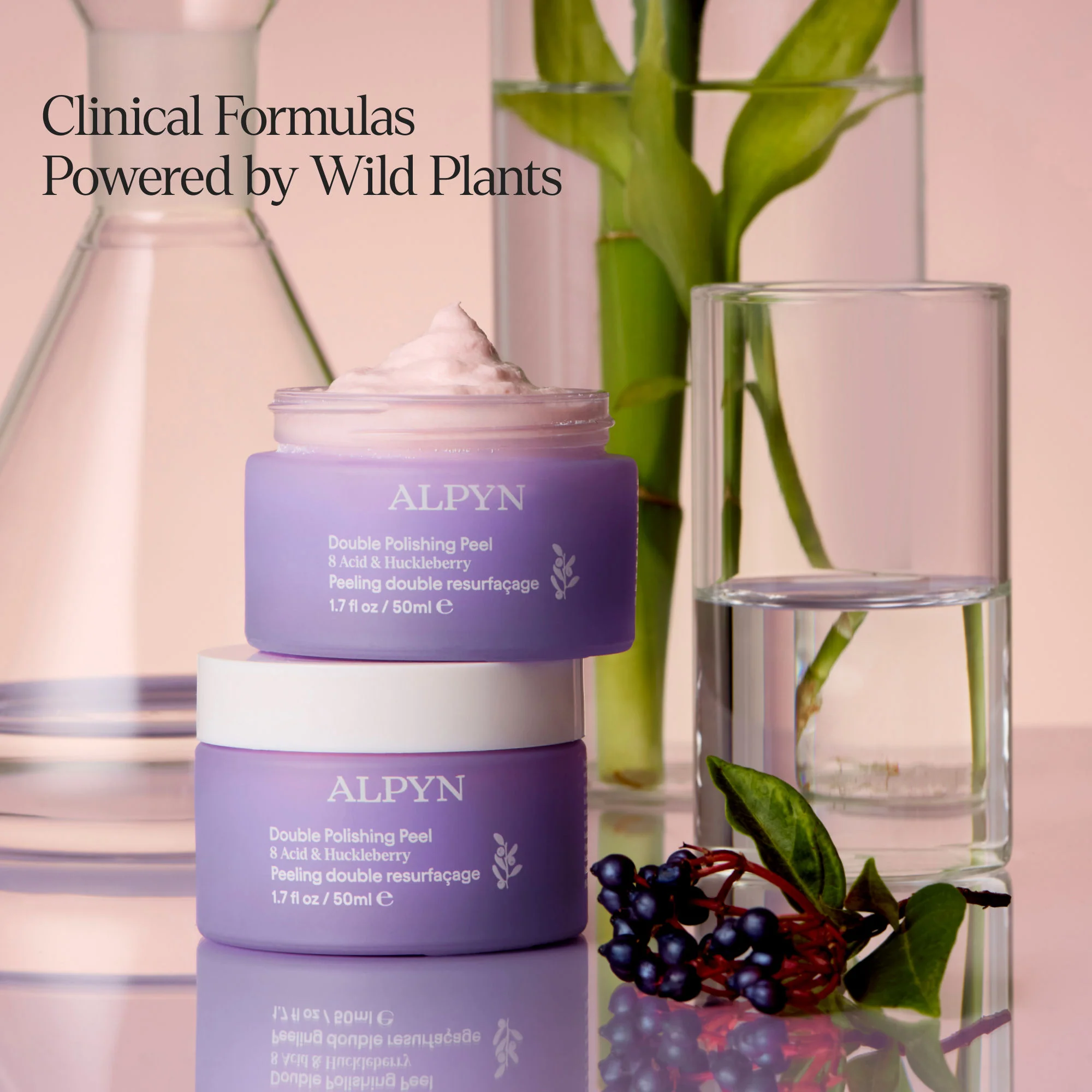 Polishing Peel and Brightening Face Mask with 8 Acids and Huckleberry - Image 7