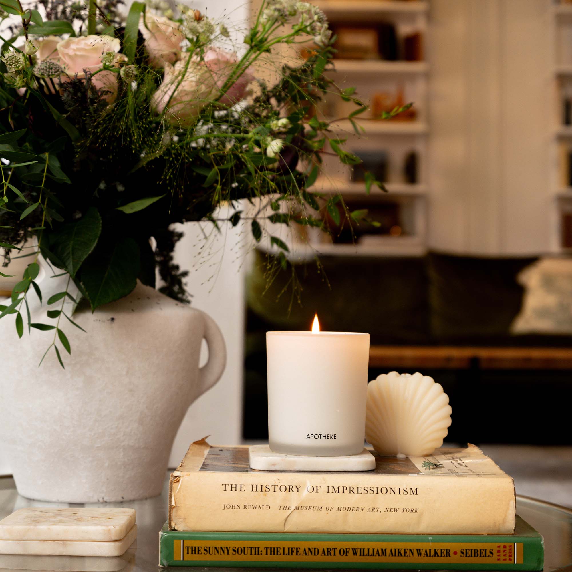 Sea Salt Grapefruit Classic Scented Candle - Image 4