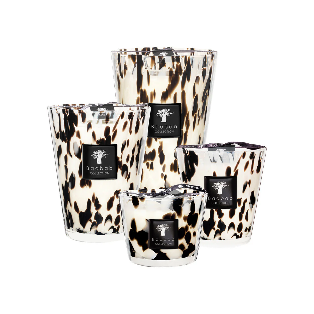 Pearls Black Candle - Image 3