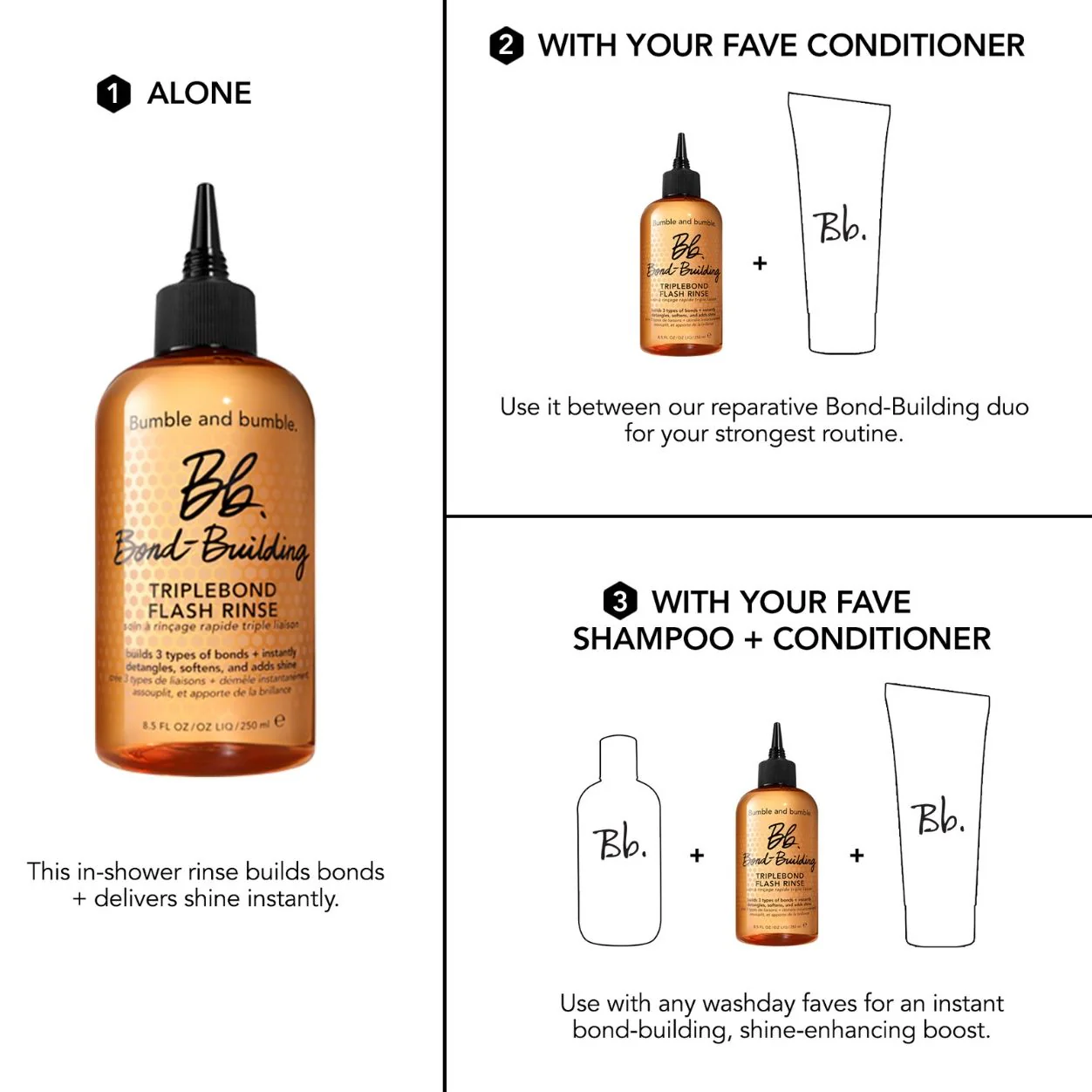 Bond-Building TripleBond Flash Rinse for Damaged Hair - Image 8