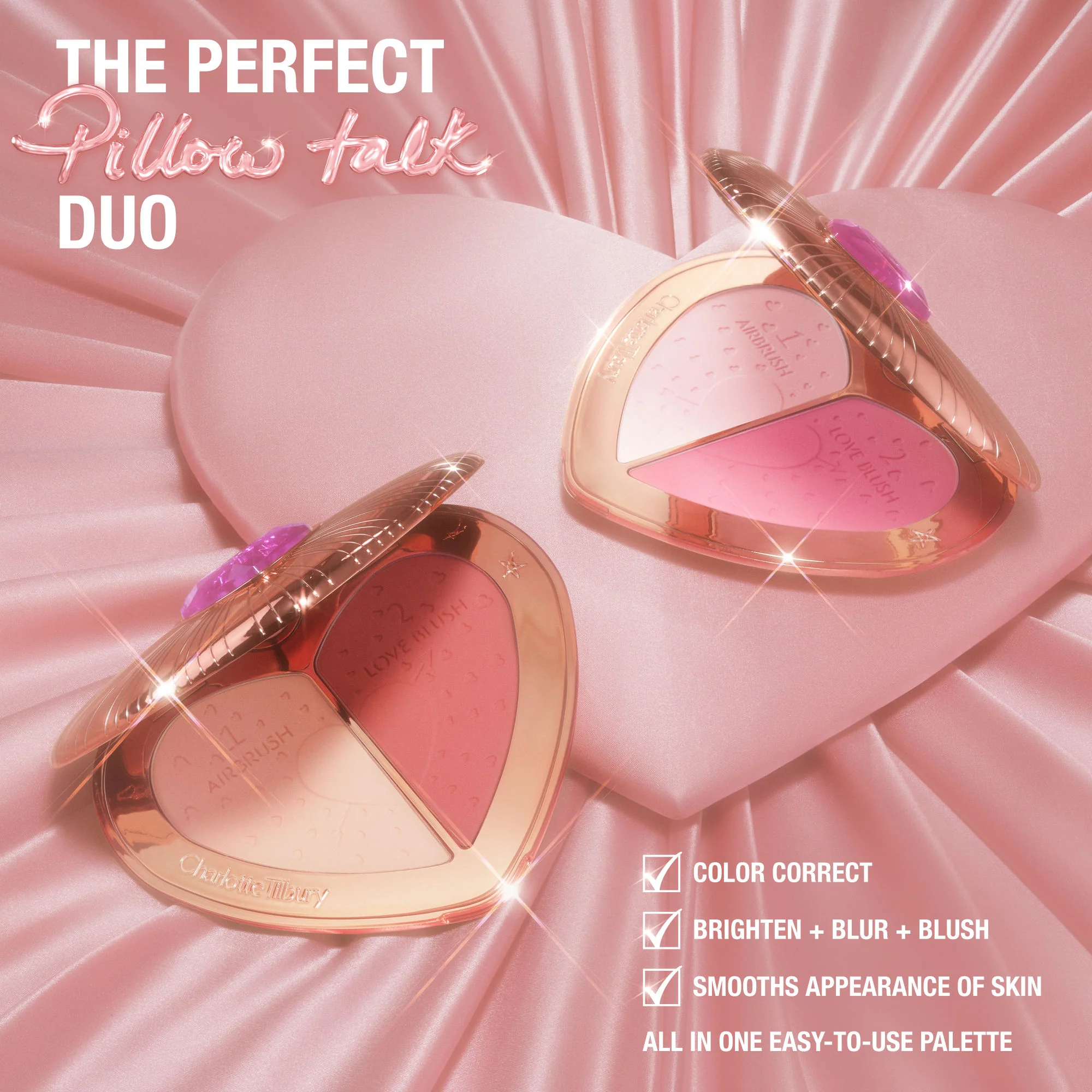 Pillow Talk Beauty Soulmates Face Palette - Image 5