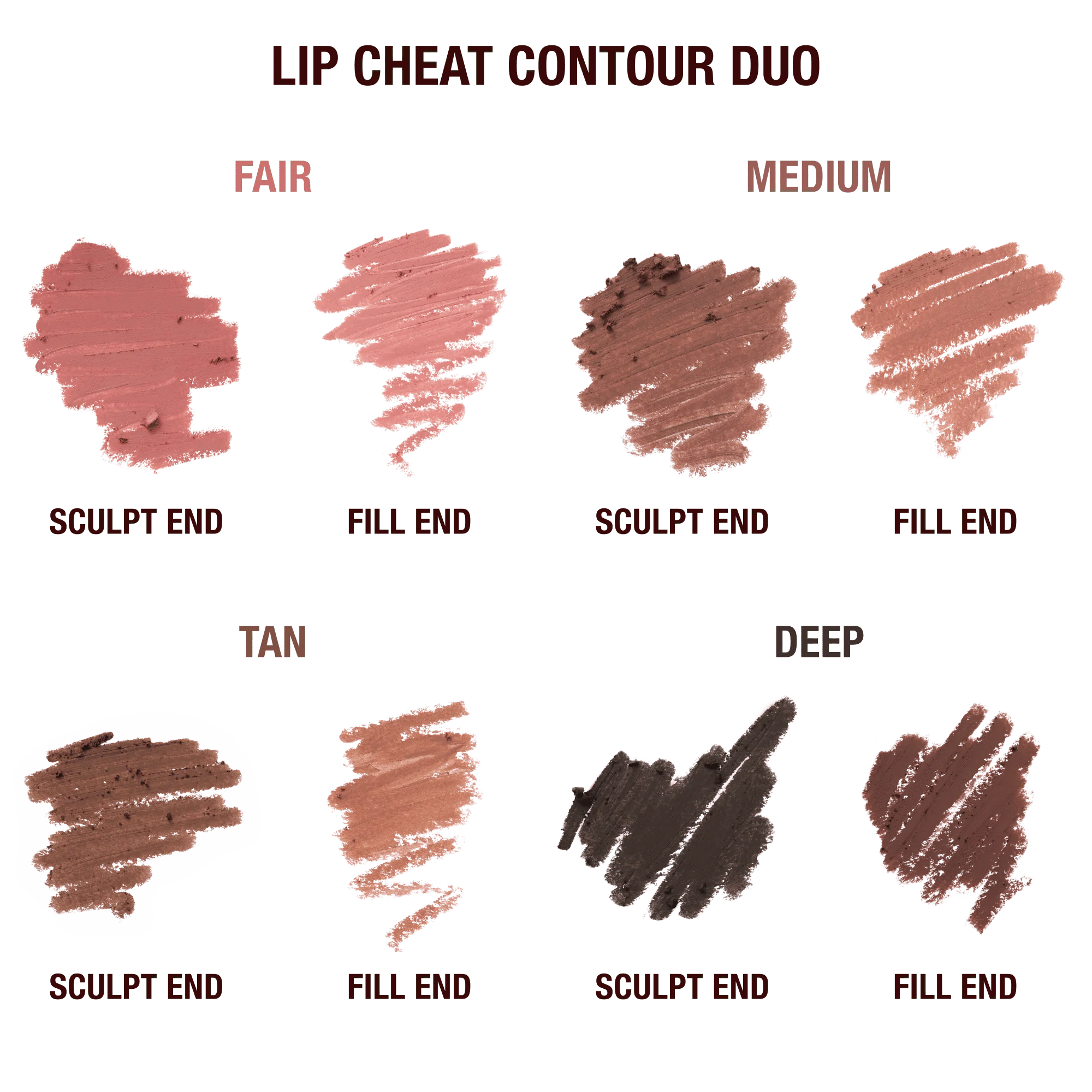 Super Nudes Lip Cheat Contour Duo Lip Liner - Image 8