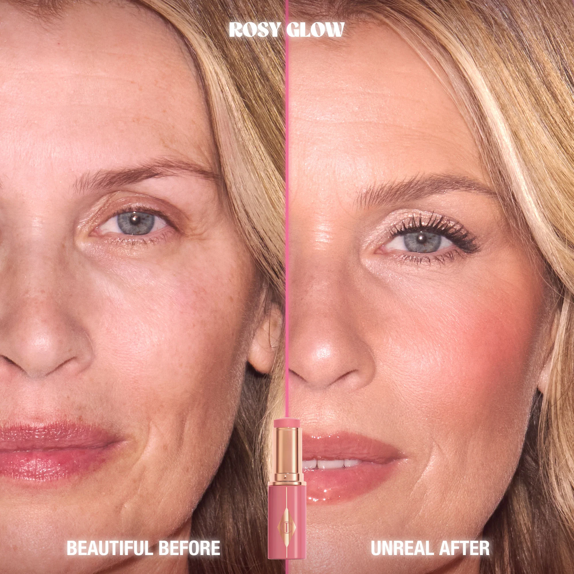 Unreal Lip + Cheek Glow Blush Stick - Image 15