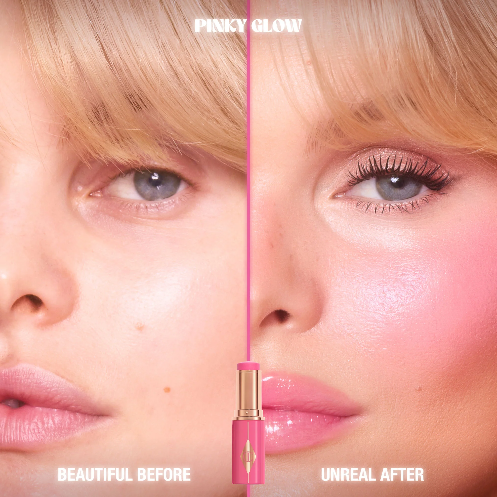 Unreal Lip + Cheek Glow Blush Stick - Image 24