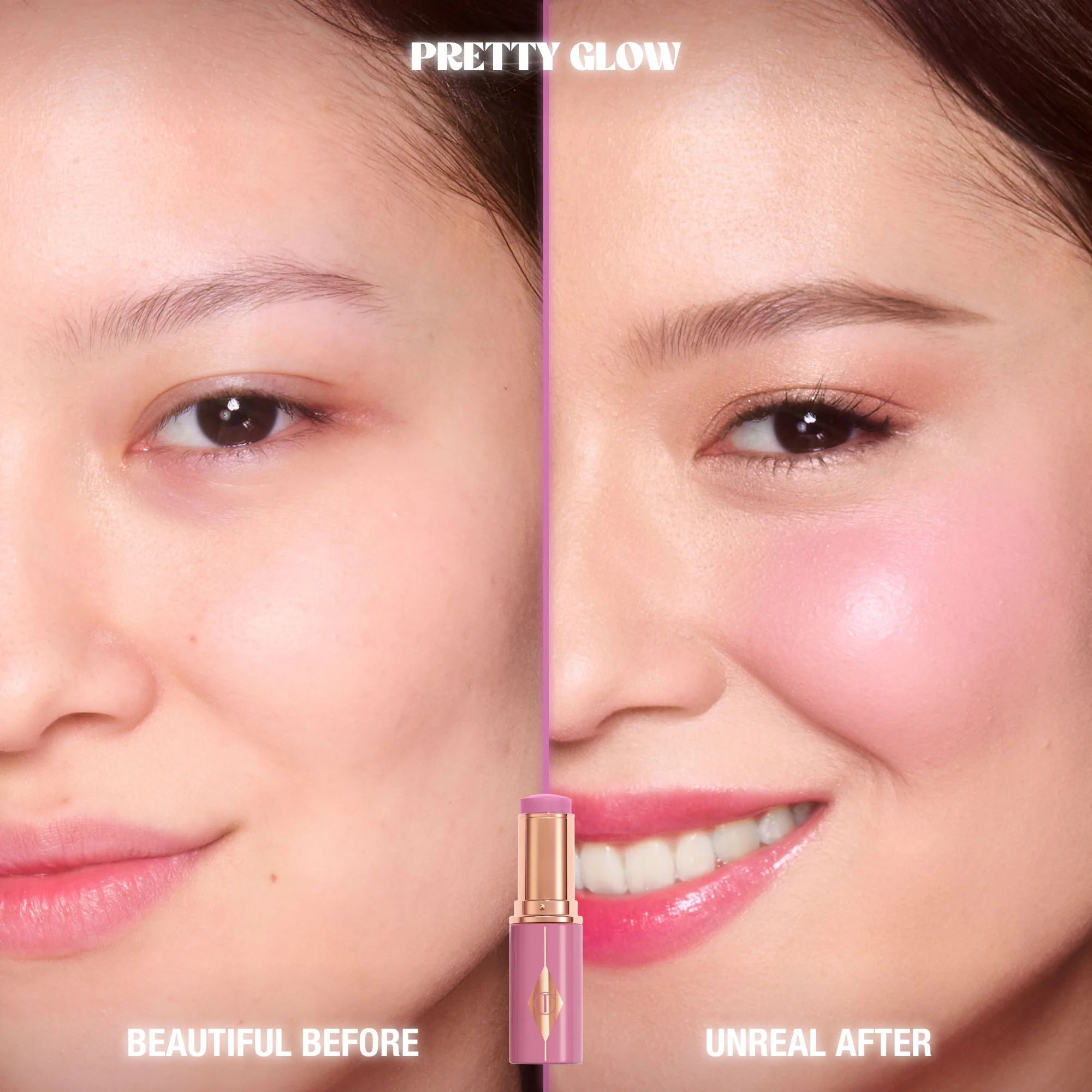 Unreal Lip + Cheek Glow Blush Stick - Image 3