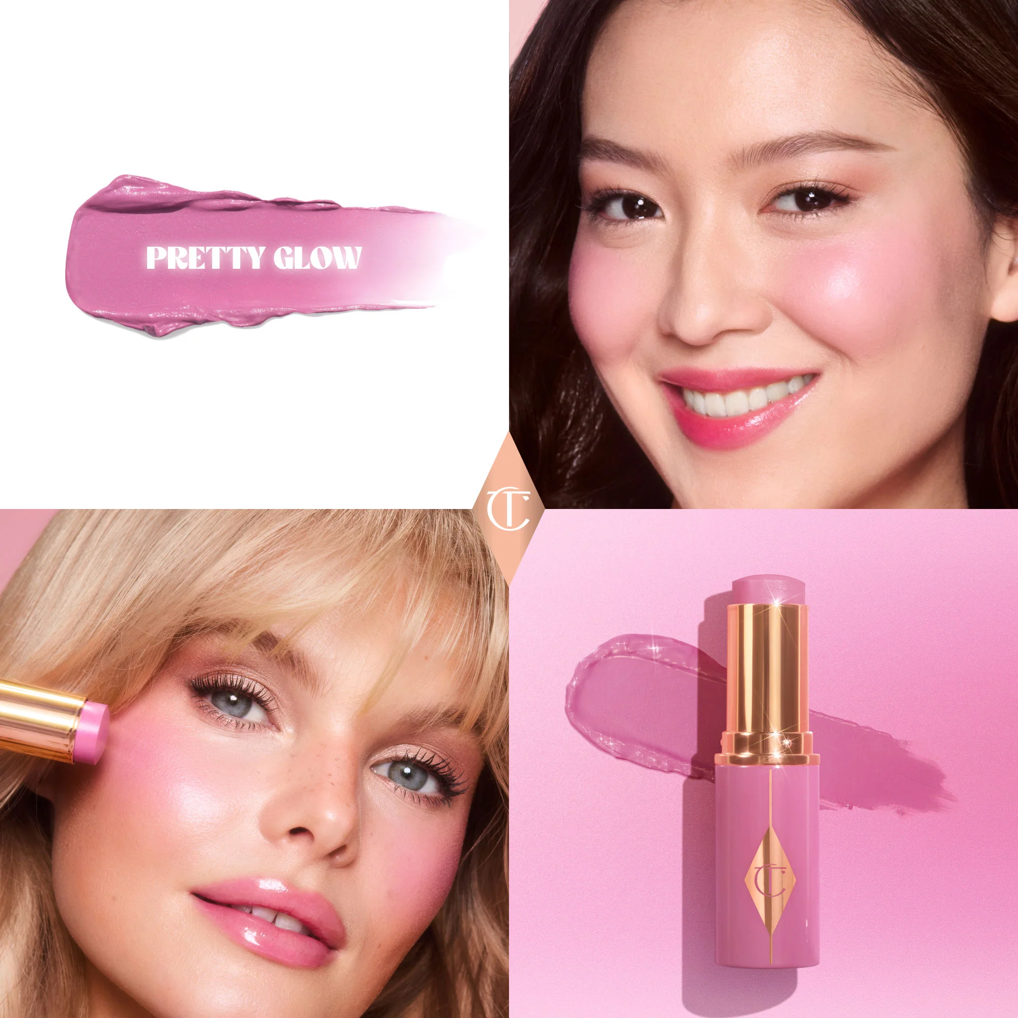 Unreal Lip + Cheek Glow Blush Stick - Image 5