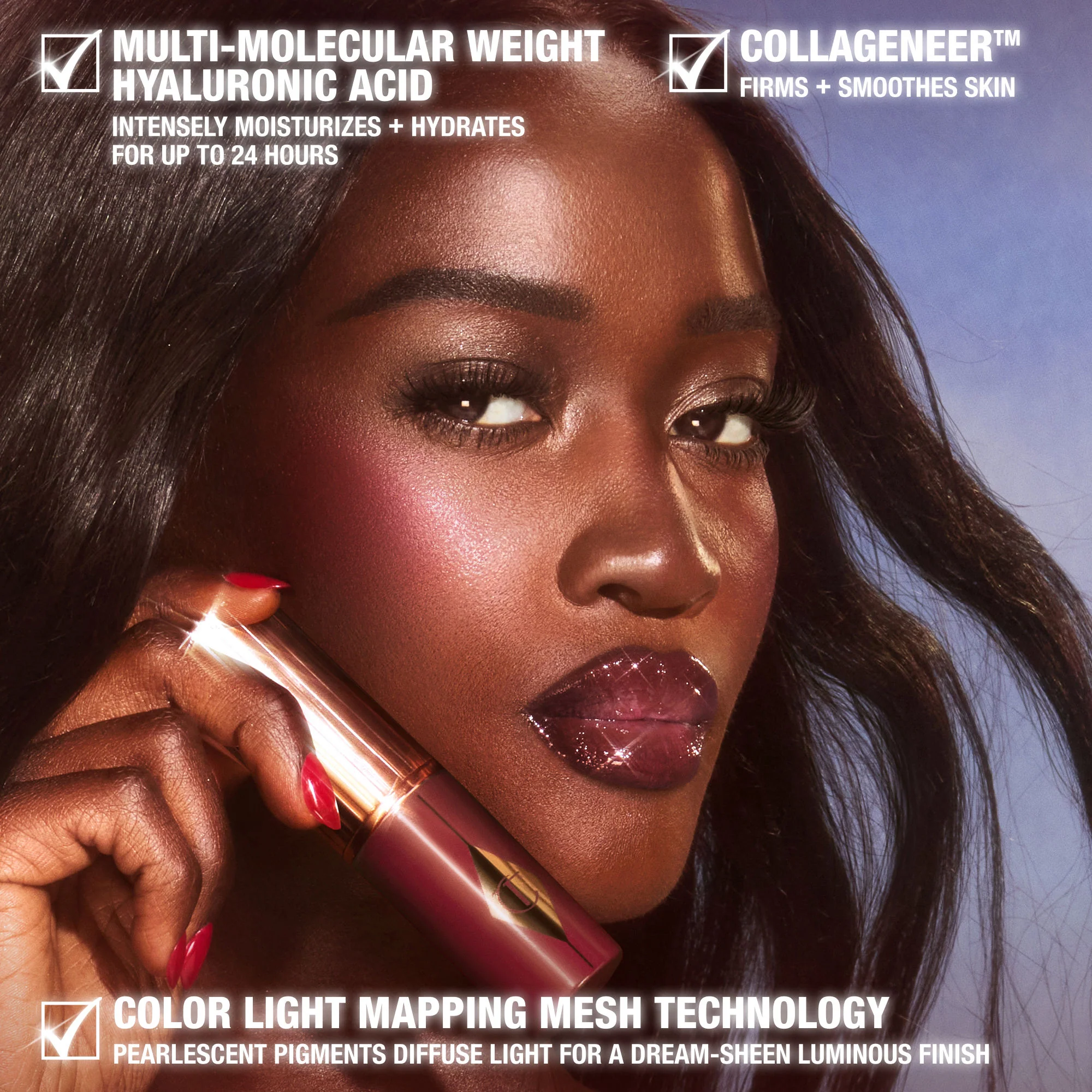 Unreal Lip + Cheek Glow Blush Stick - Image 8