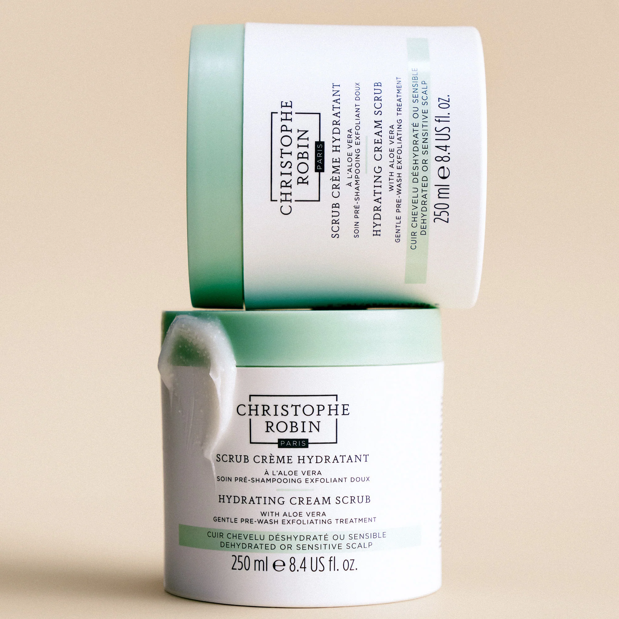 Hydrating Cream Scrub wtih Aloe Vera - Image 3