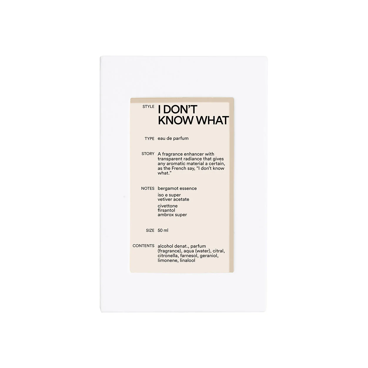 I Don't Know What Eau de Parfum - Image 3