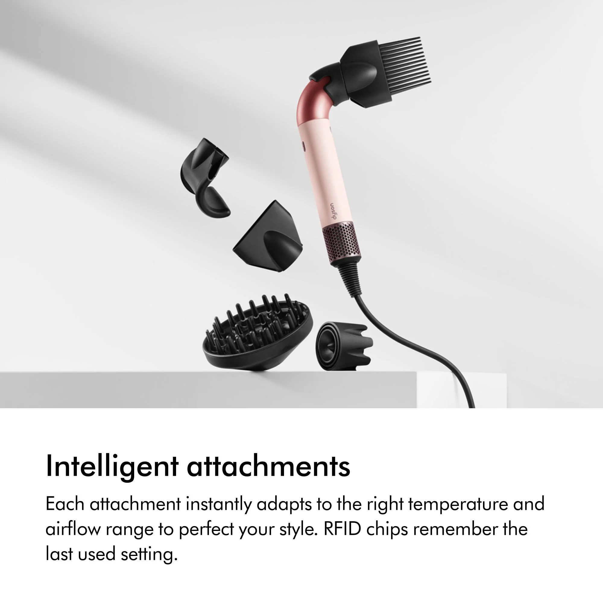 Supersonic r Hair Dryer in Ceramic Pink - Image 11
