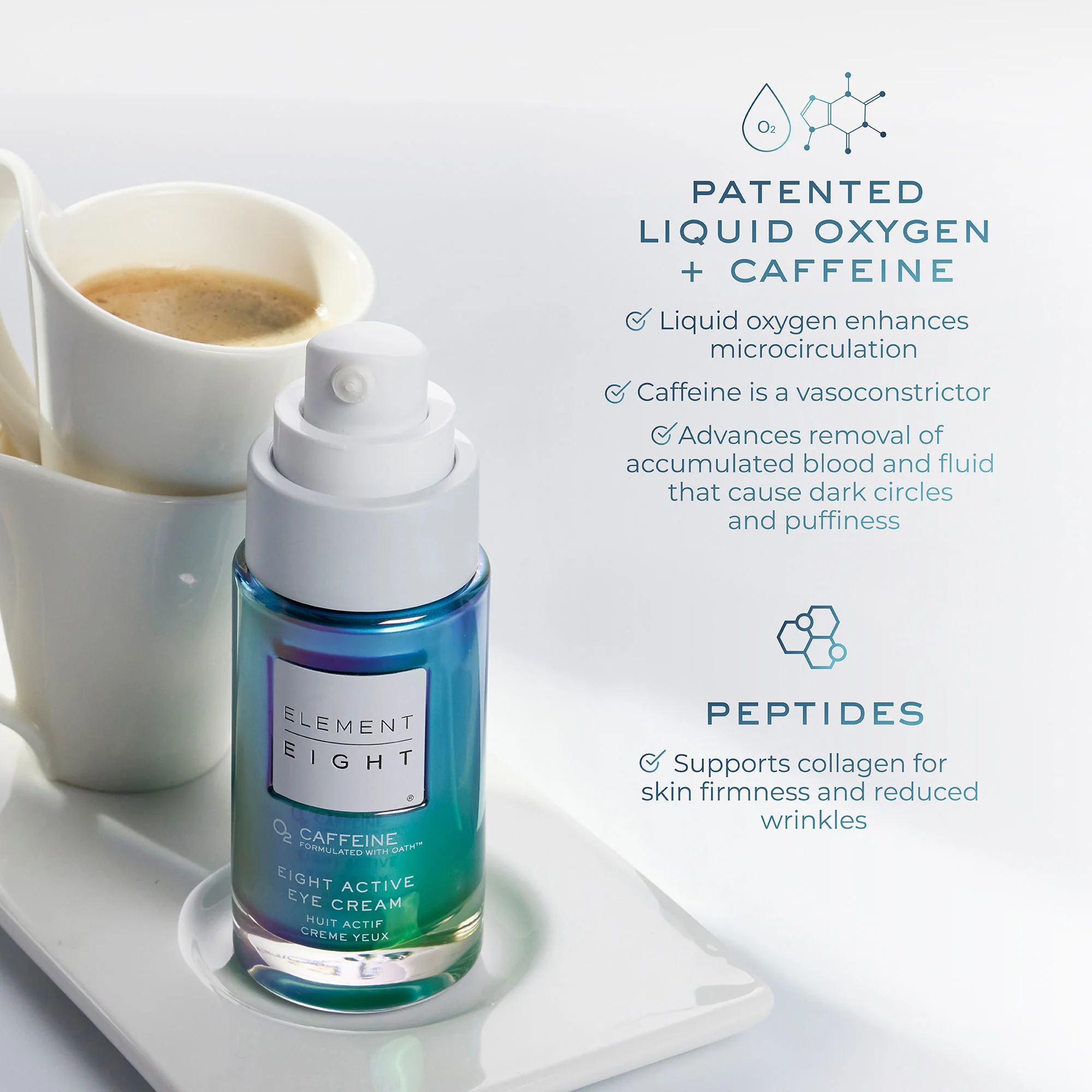 O2 Caffeine Eight Active Multitasking Eye Cream - Image 5