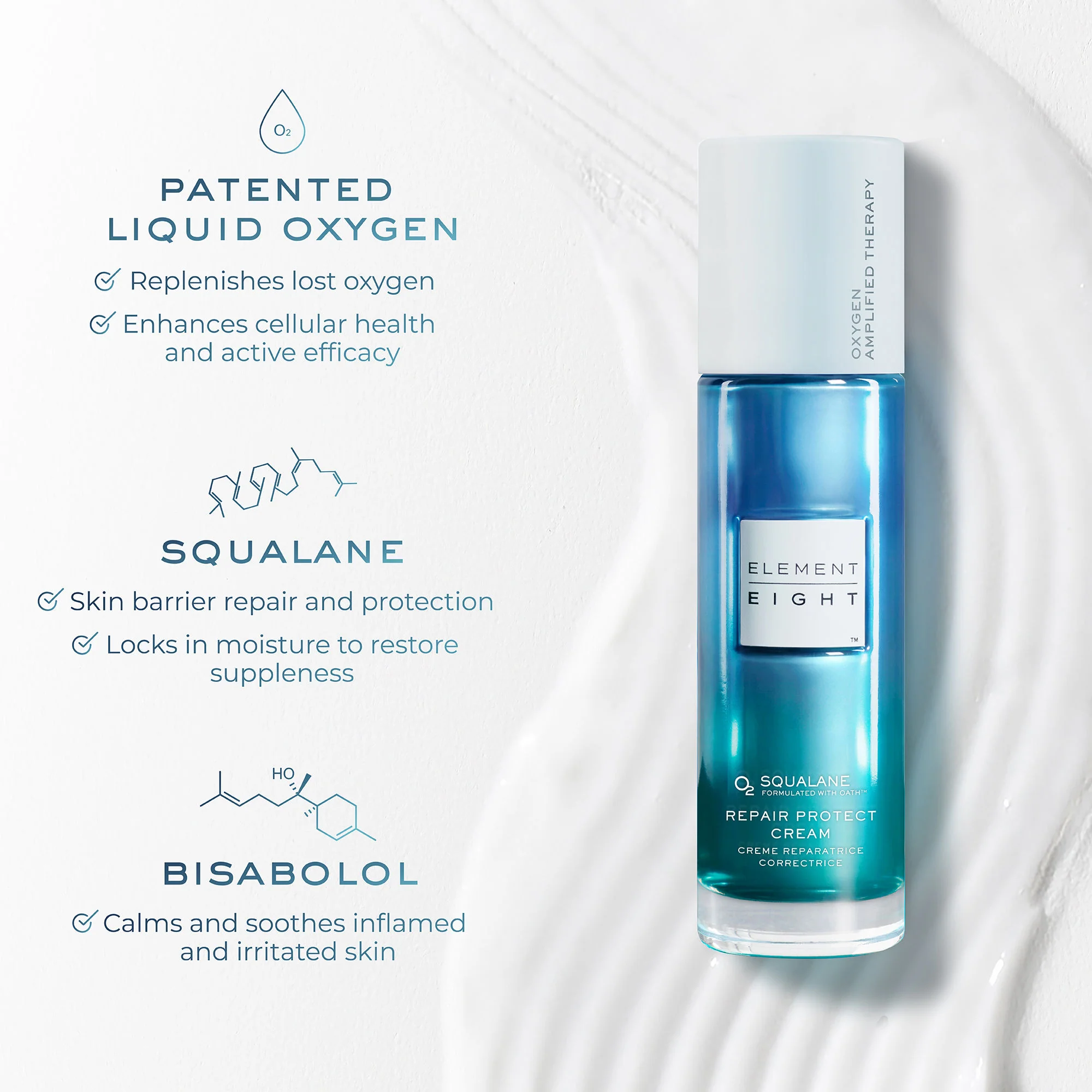 O2 Squalane Repair Protect Moisturizer for Redness and Post-Procedure Skin Repair - Image 6