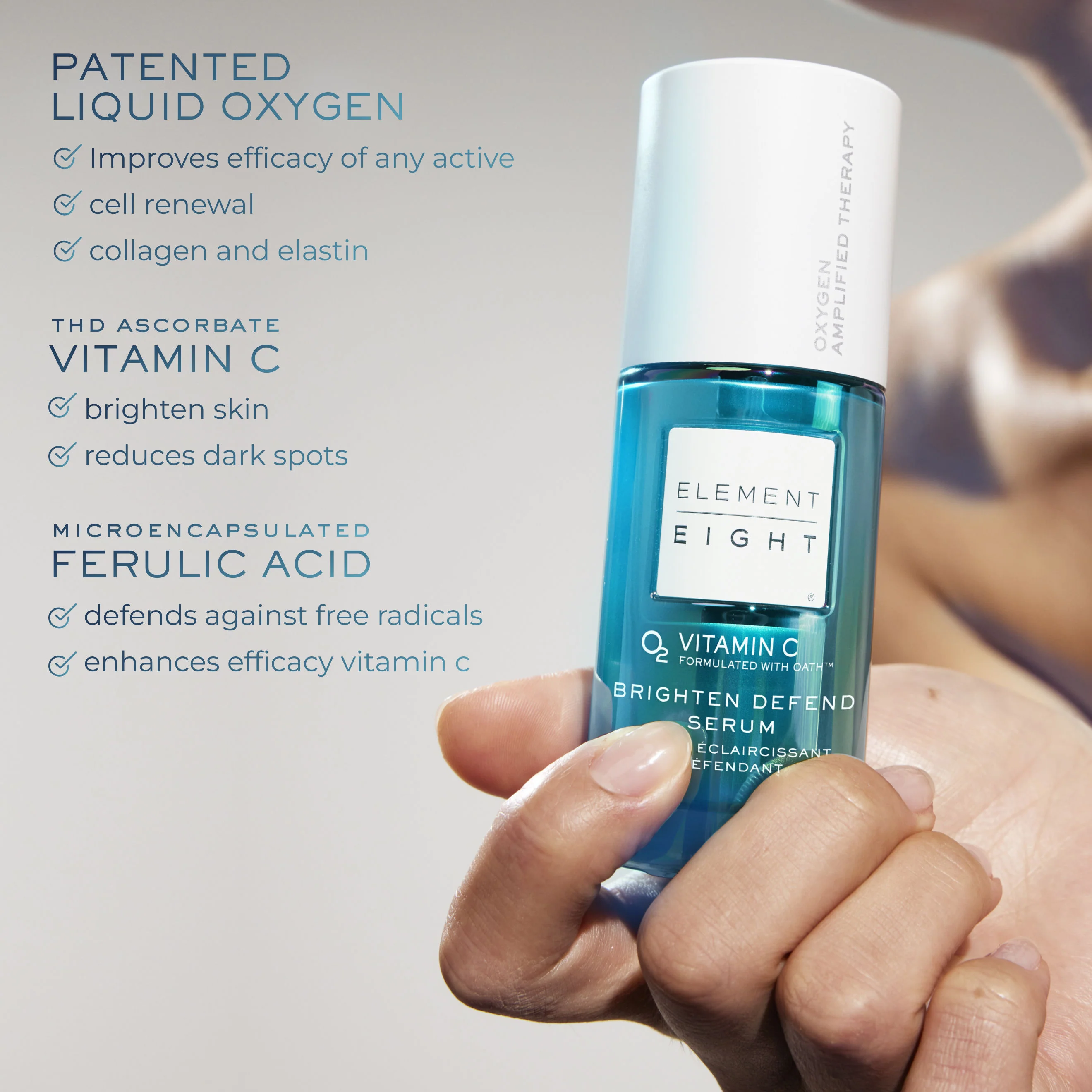 O2 Vitamin C Brighten Defend Serum - Image 7