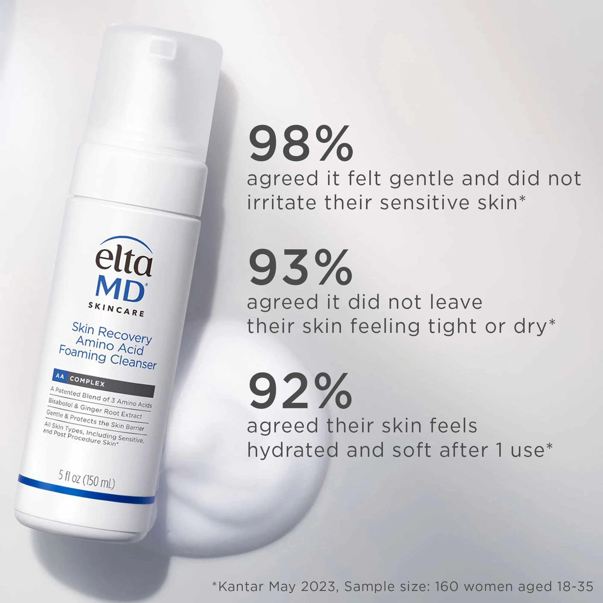 Skin Recovery Amino Acid Foaming Cleanser - Image 4