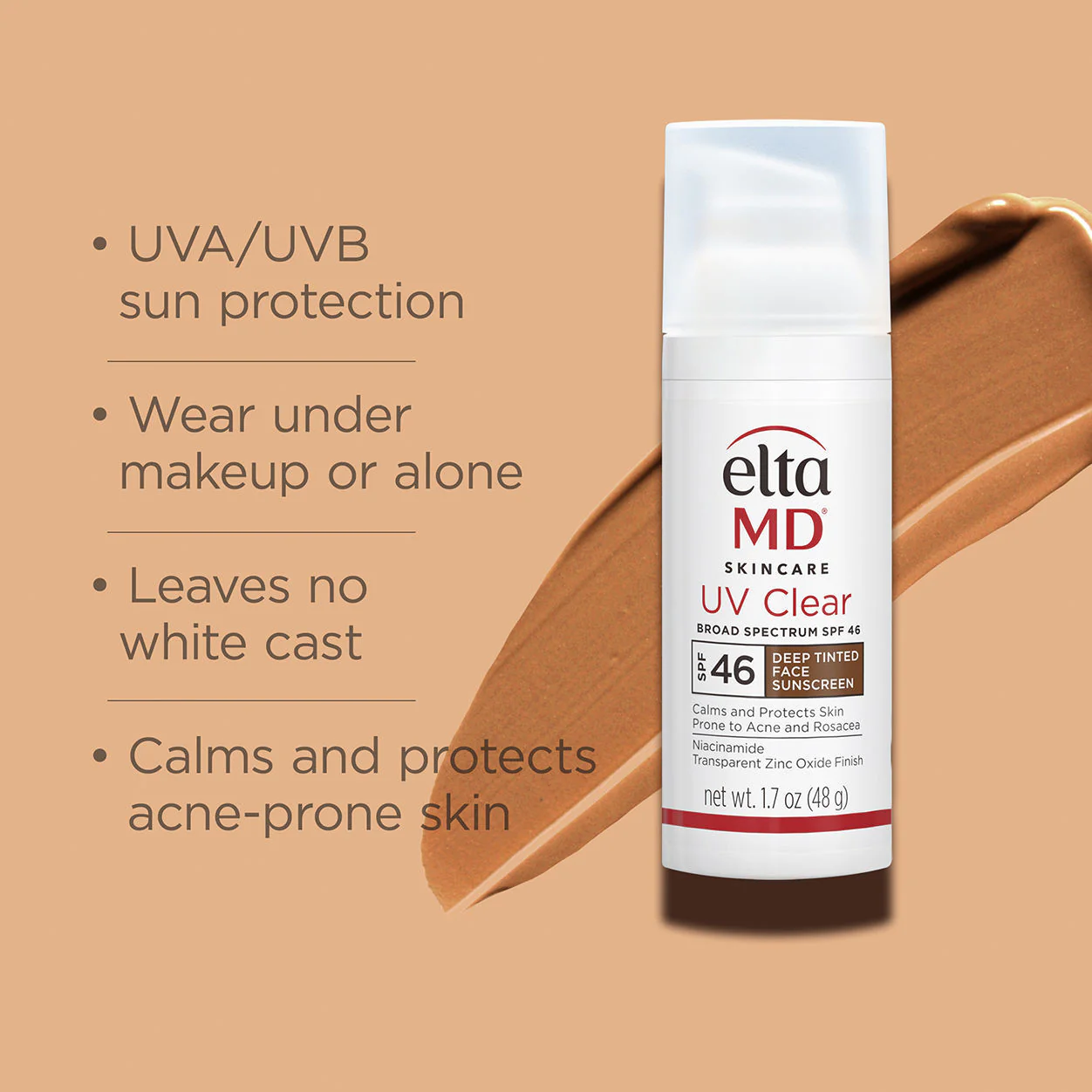 UV Clear Tinted Broad-Spectrum Facial Sunscreen SPF 46 - Image 6