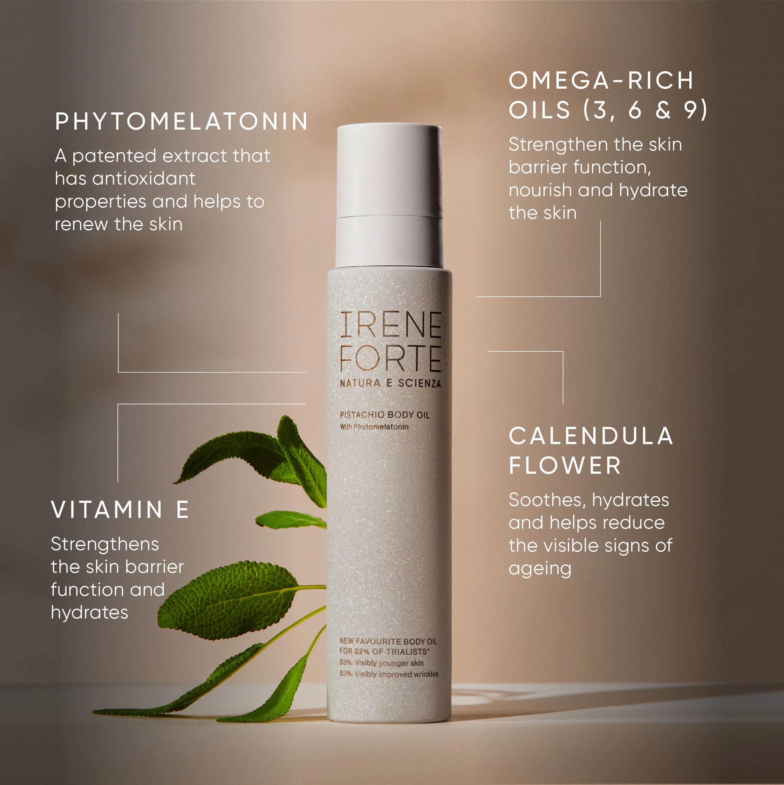 Pistachio Body Oil with Phytomelatonin - Image 8
