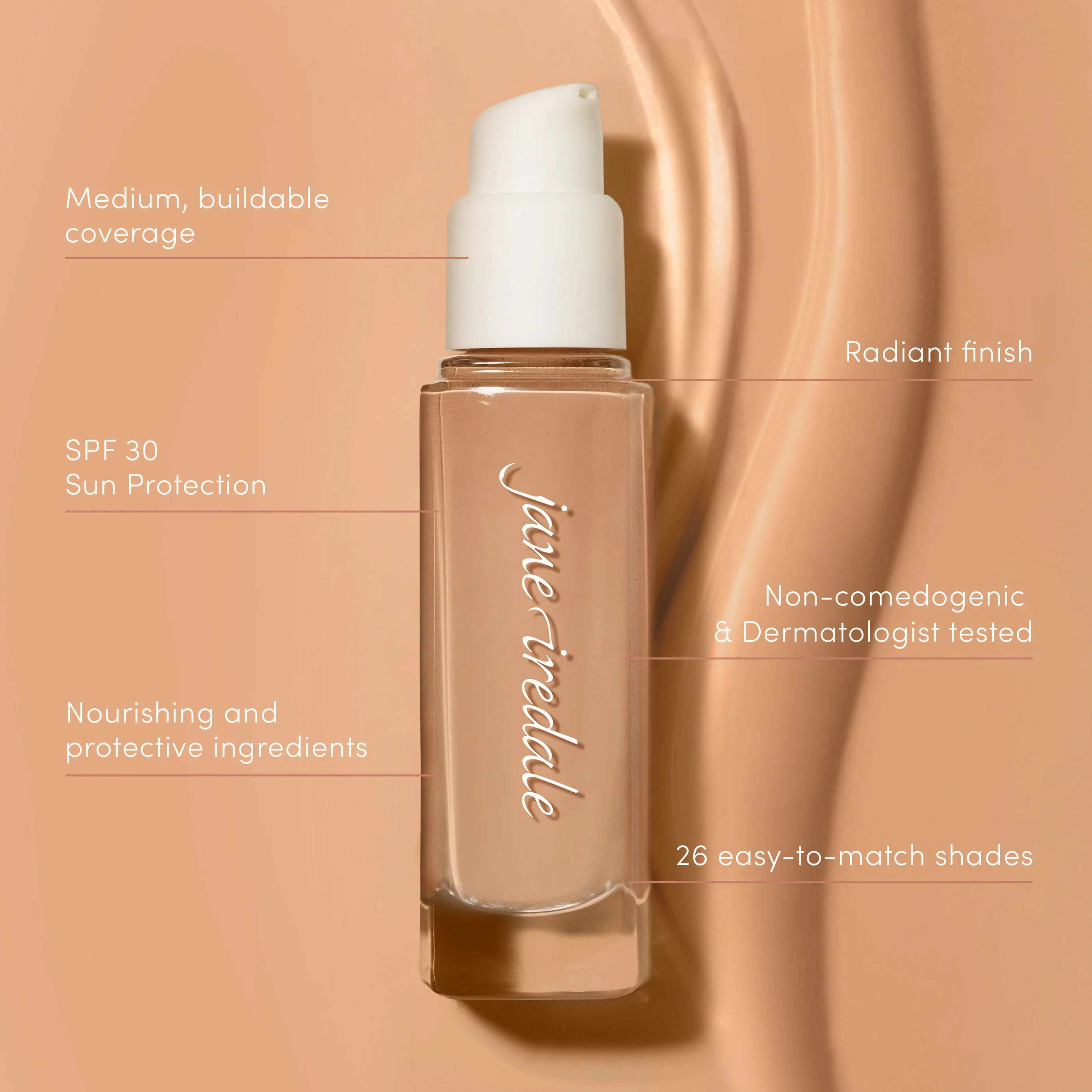 Skintuition SPF 30 Radiance-Boosting Liquid Foundation - Image 5