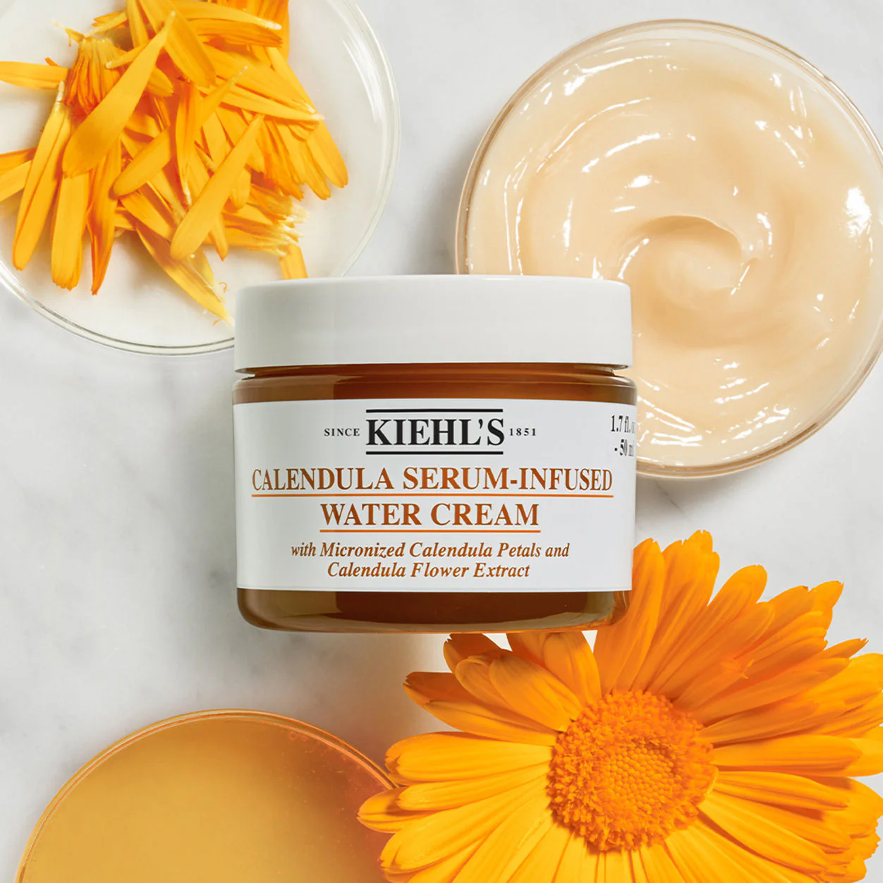 Calendula Serum-Infused Water Cream - Image 4