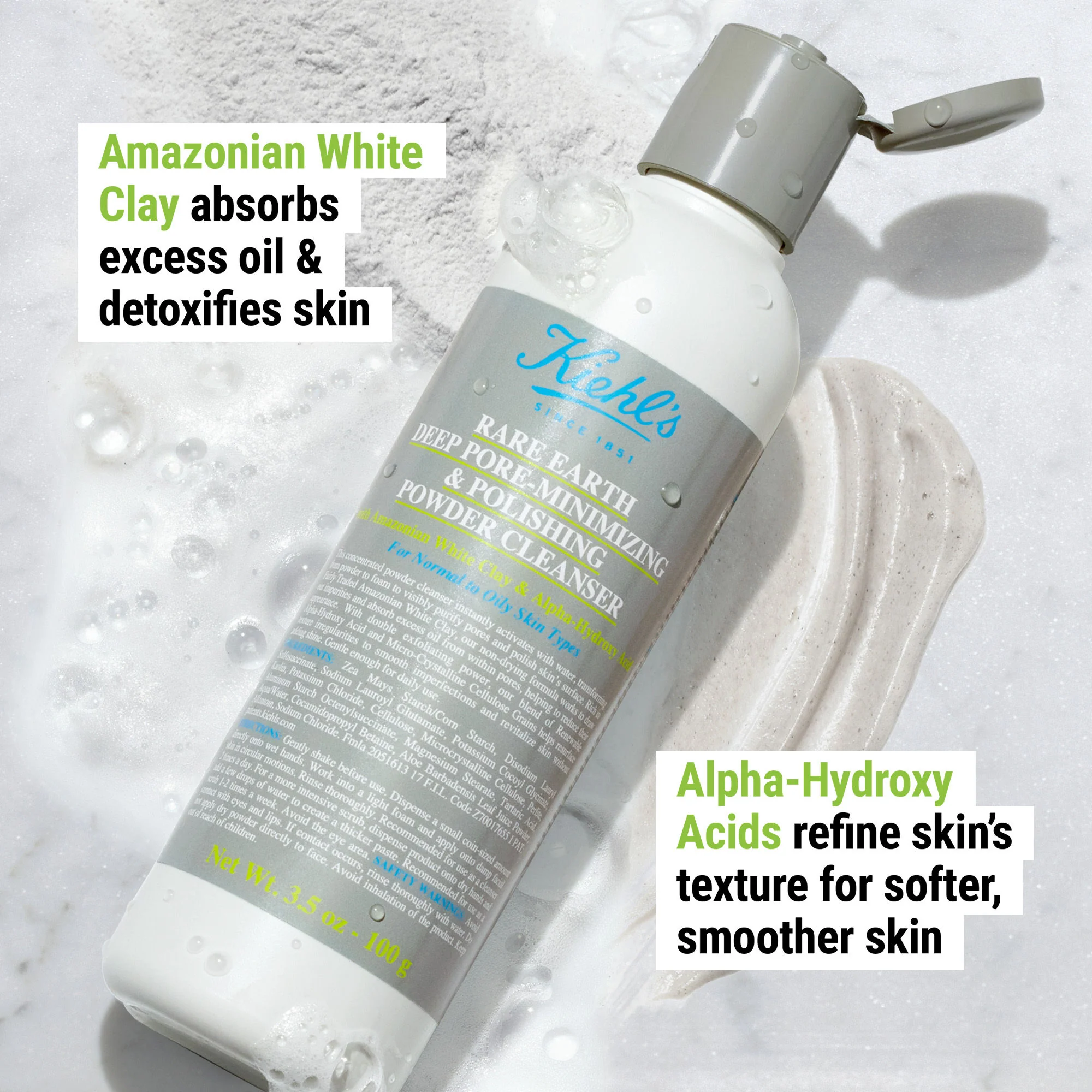 Rare Earth Deep Pore-Minimizing and Polishing Powder Cleanser - Image 5