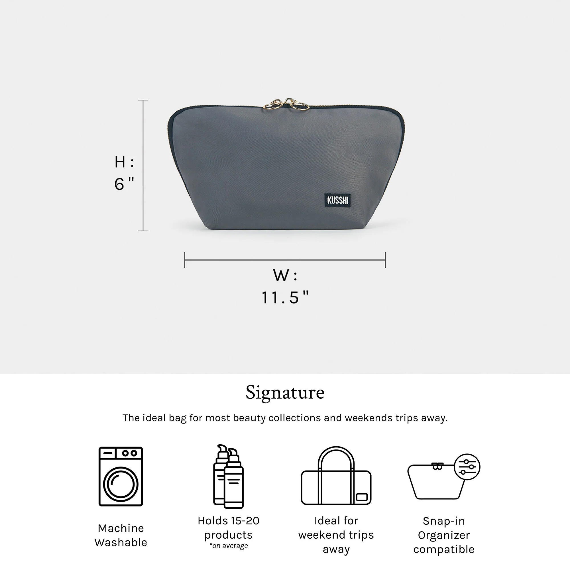 Signature Makeup Bag - Image 4