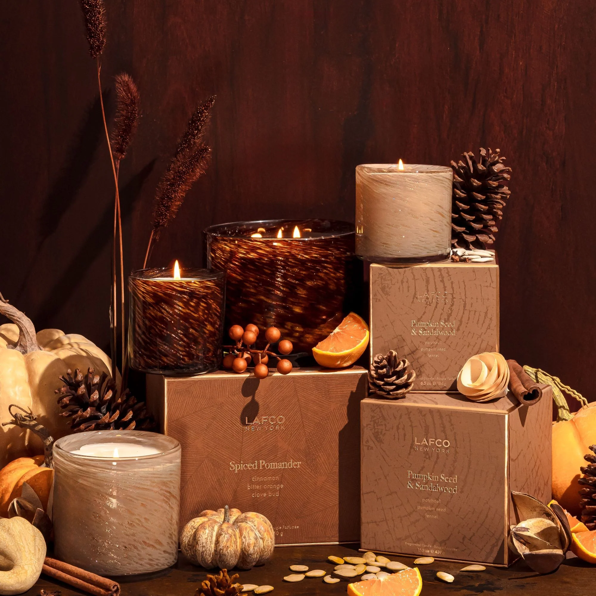 Pumpkin Seed & Sandalwood Candle - Image 6