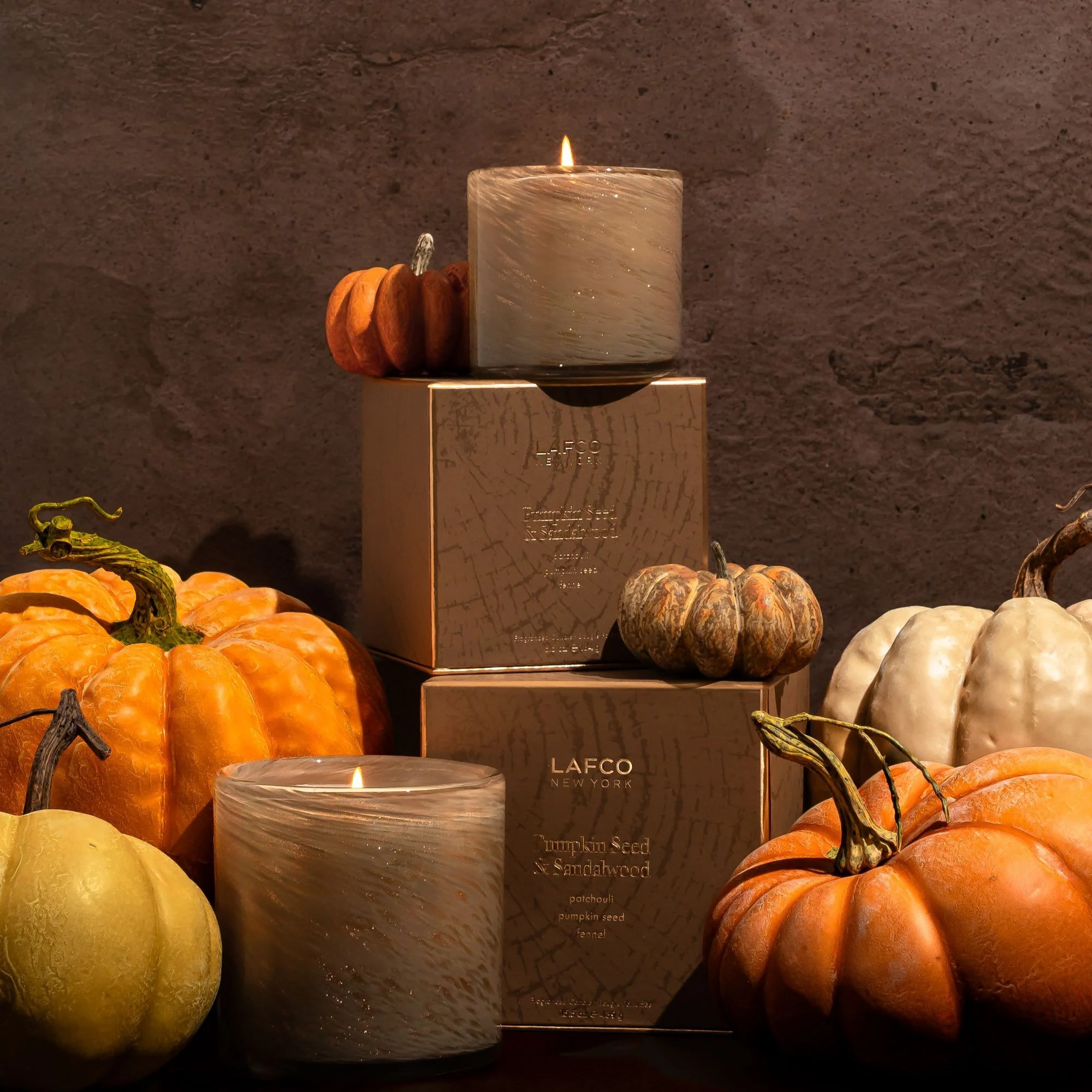 Pumpkin Seed & Sandalwood Candle - Image 7