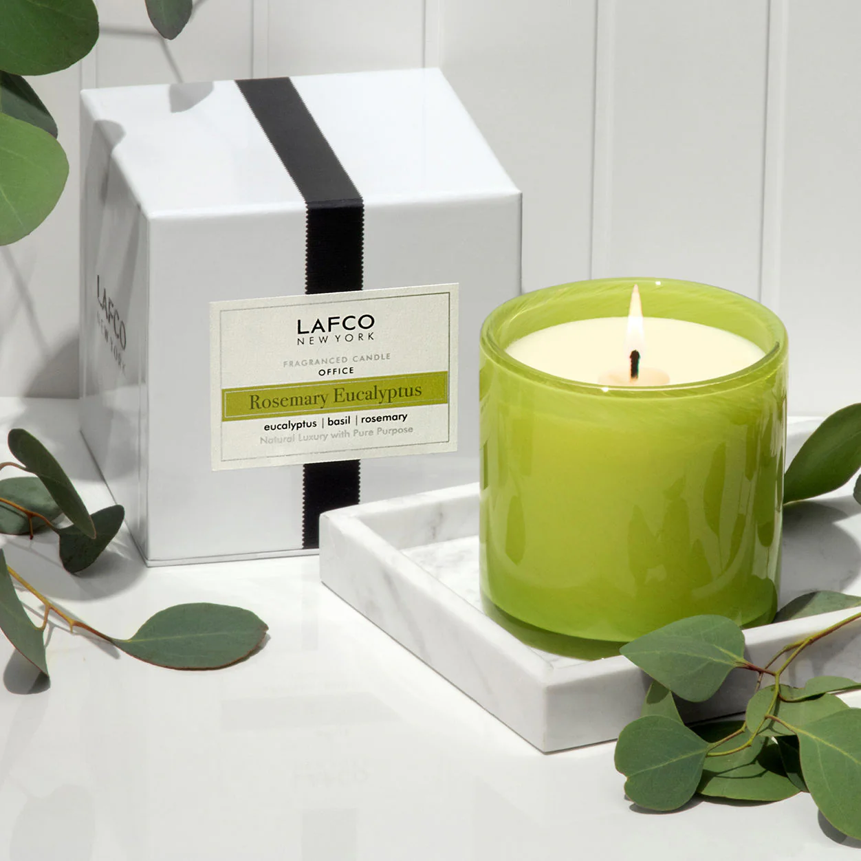 Rosemary Eucalyptus Candle - Image 9