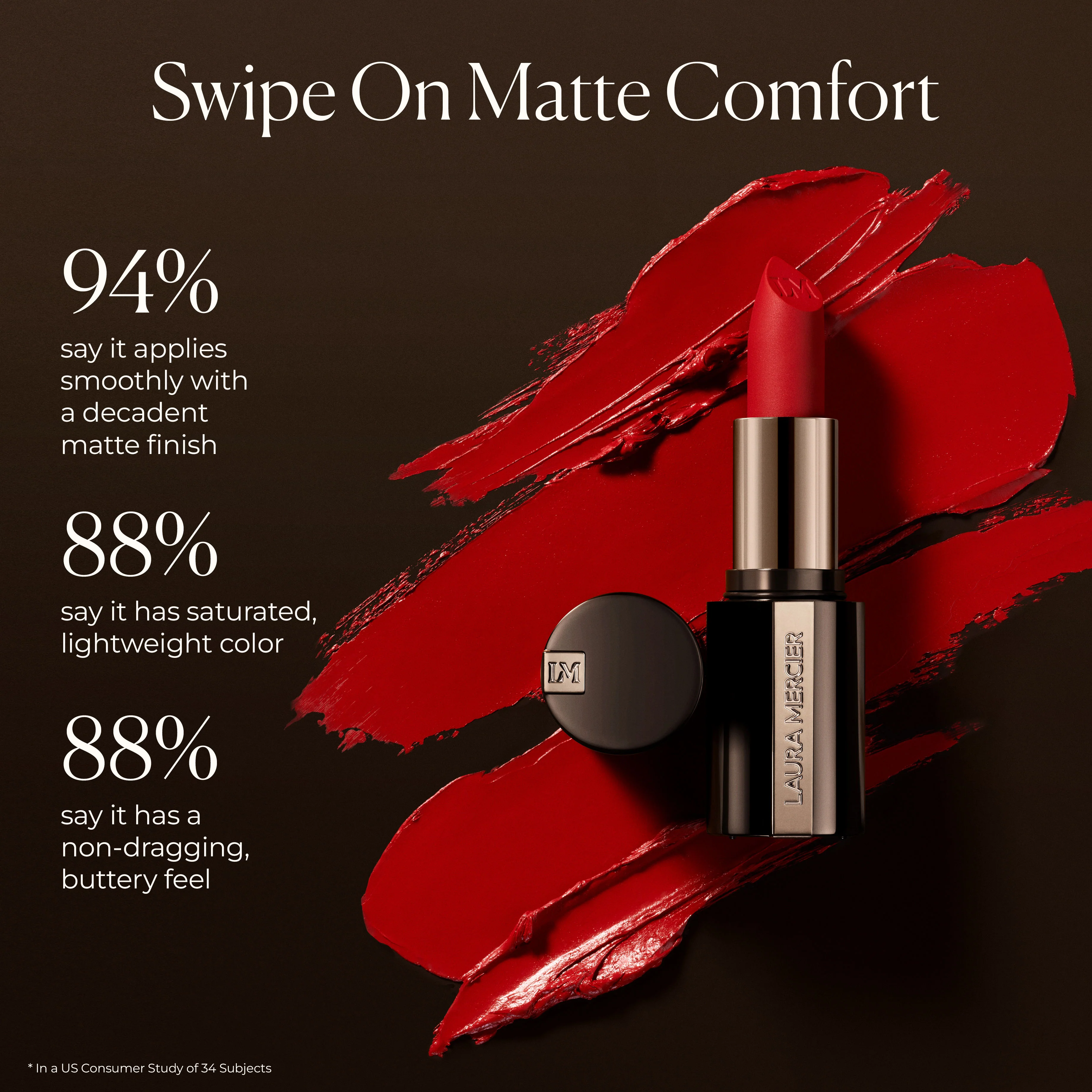 Caviar Smoothing Matte Lipstick - Image 8