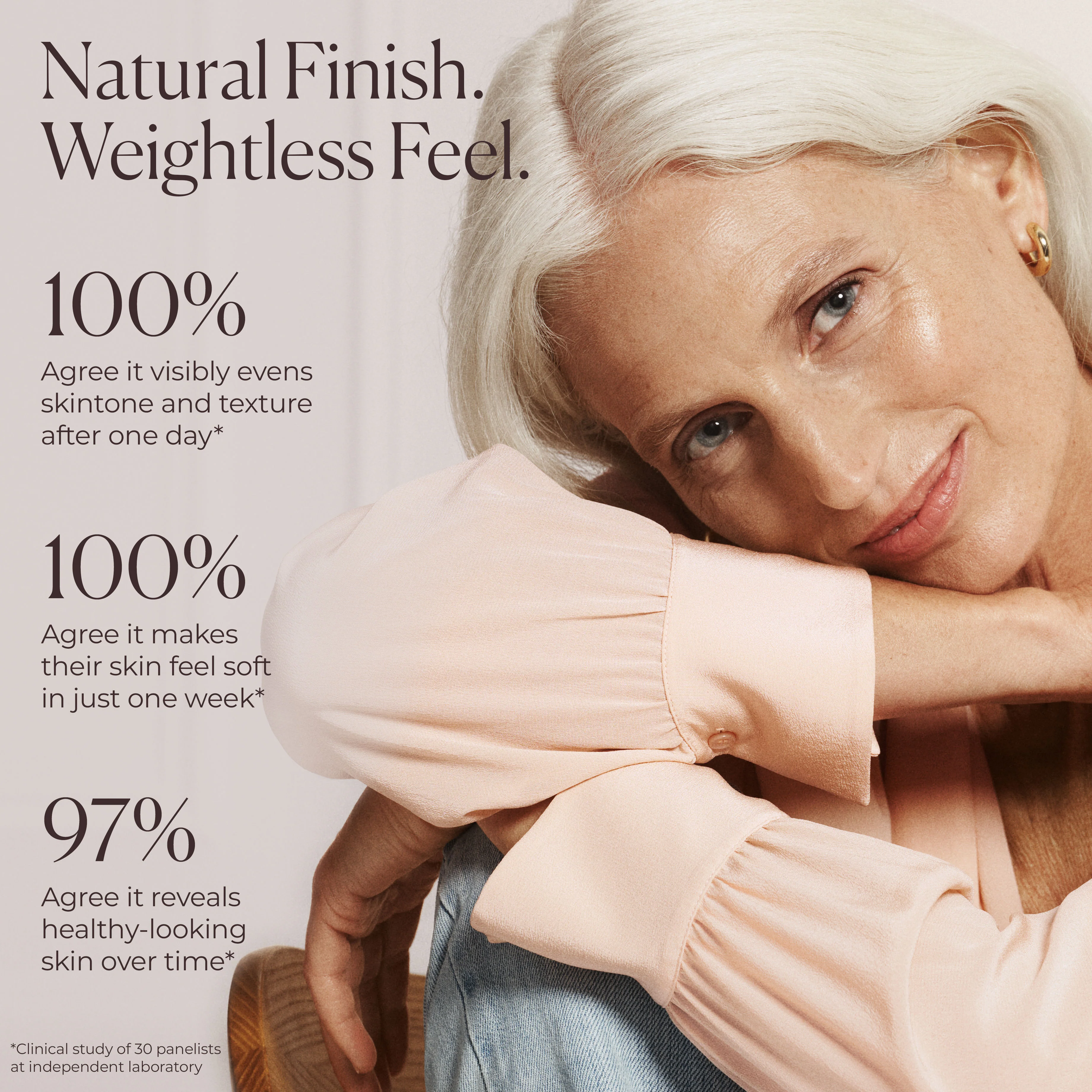Long-Wear Tinted Moisturizer Natural Dewy SPF 30 with Hyaluronic Acid - Image 93