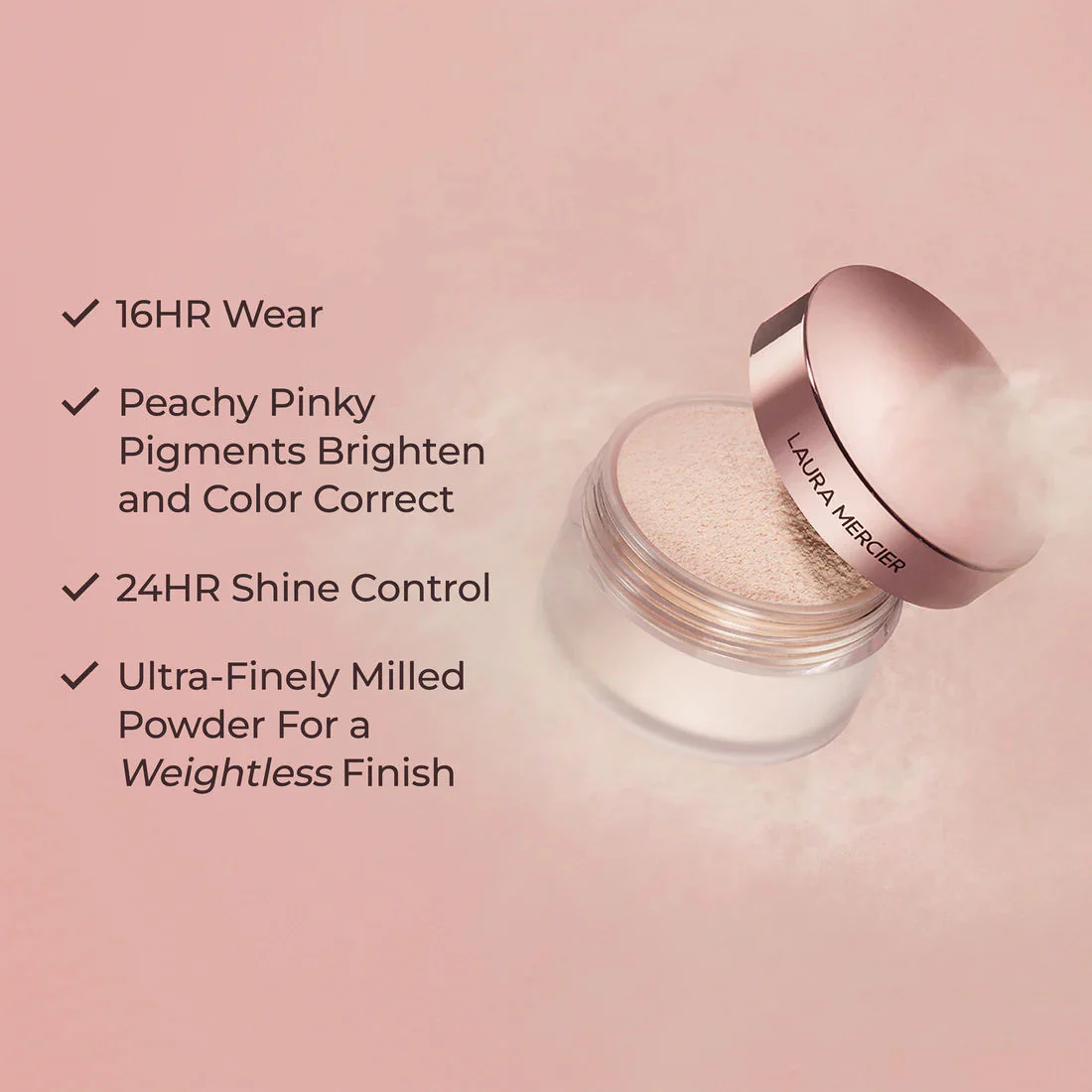Rose Translucent Loose Setting Powder Mini - Image 4