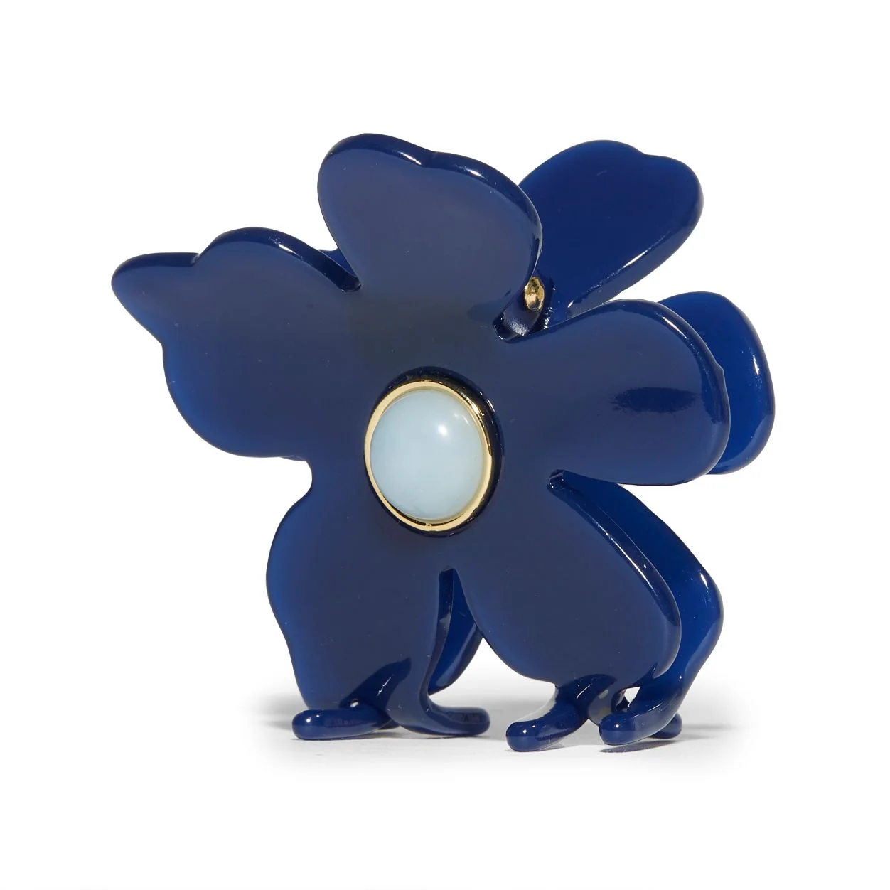 Cobalt Lily Claw Clip - Image 2