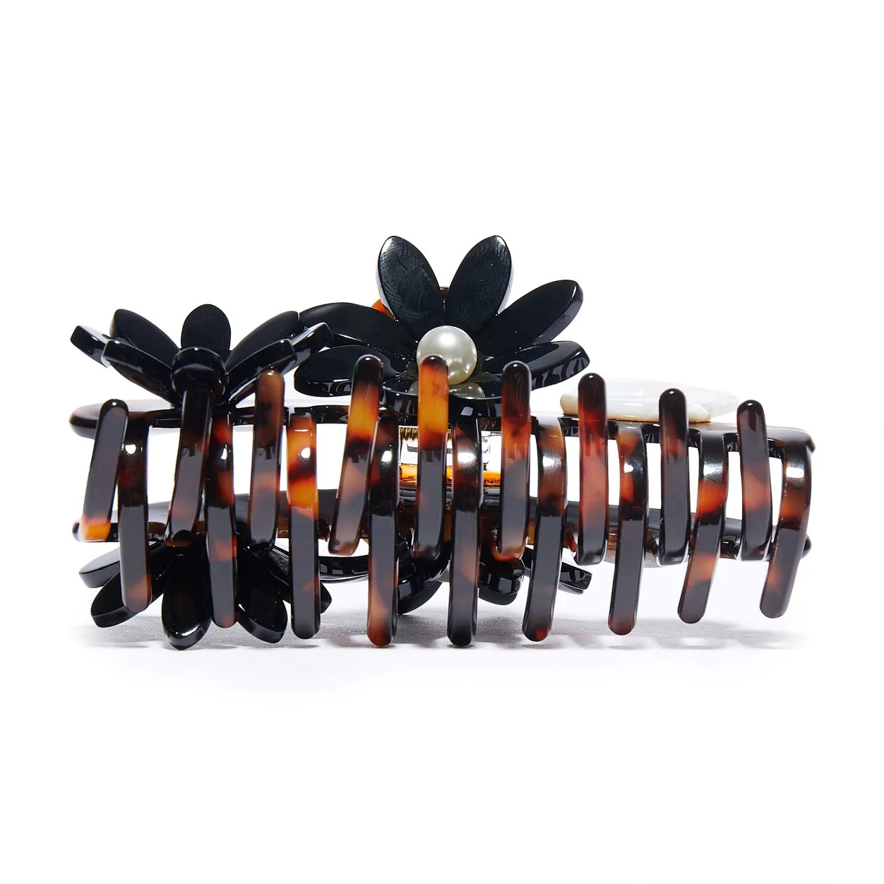 Jet Petunia Claw Hair Clip - Image 2