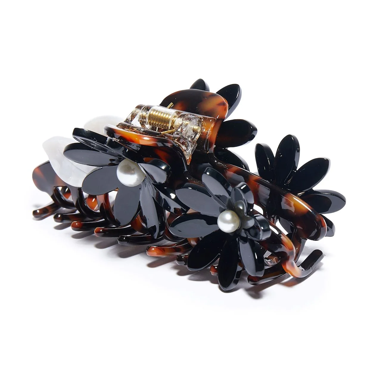 Jet Petunia Claw Hair Clip - Image 3