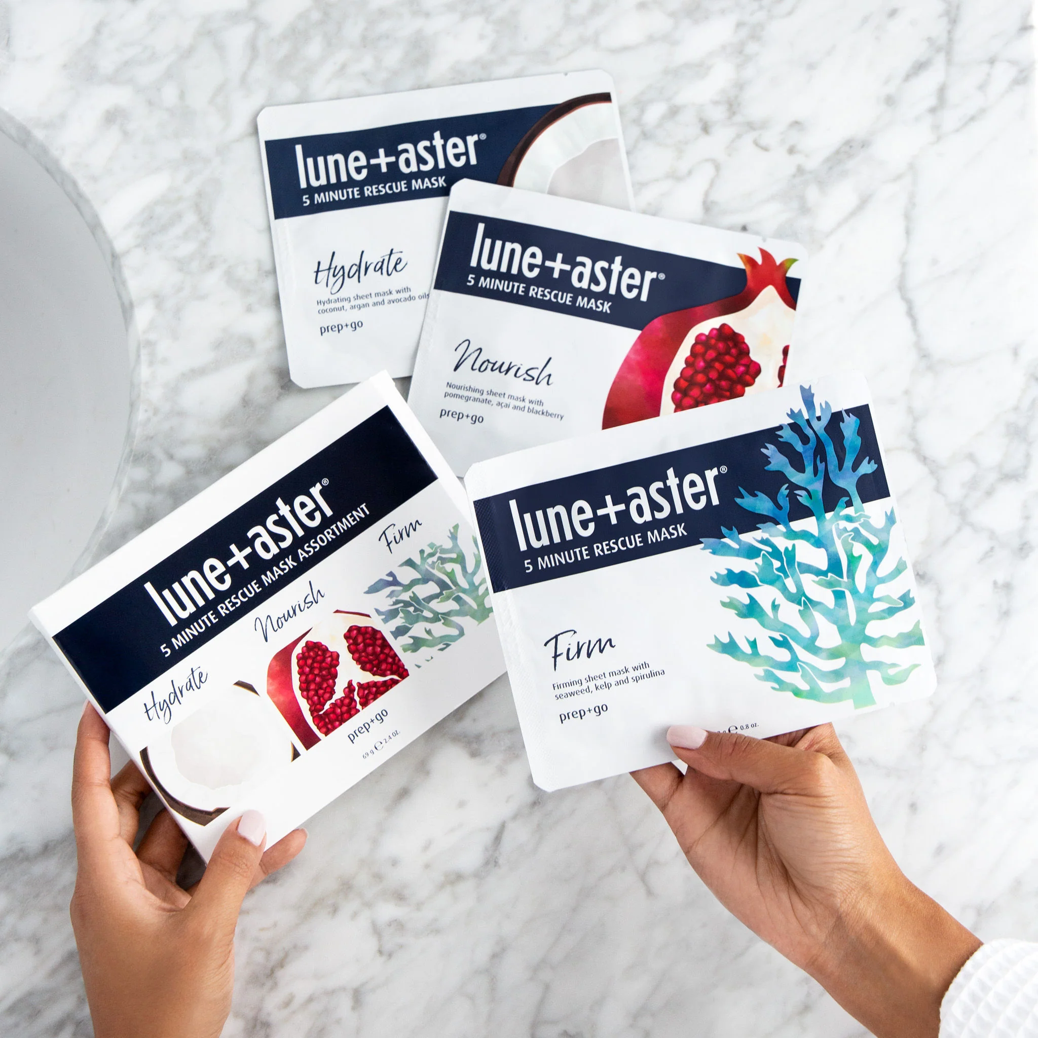 5 Minute Rescue Mask Assortment Trio Hydrate, Firm and Nourish - Image 7