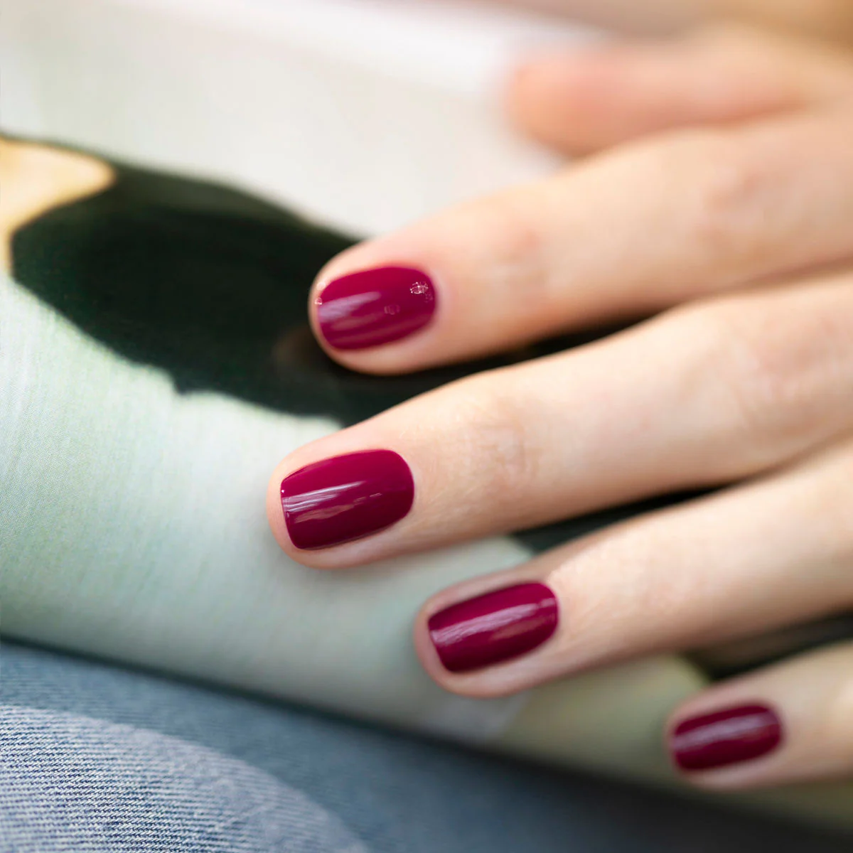 Green Natural Nail Polish - Image 4