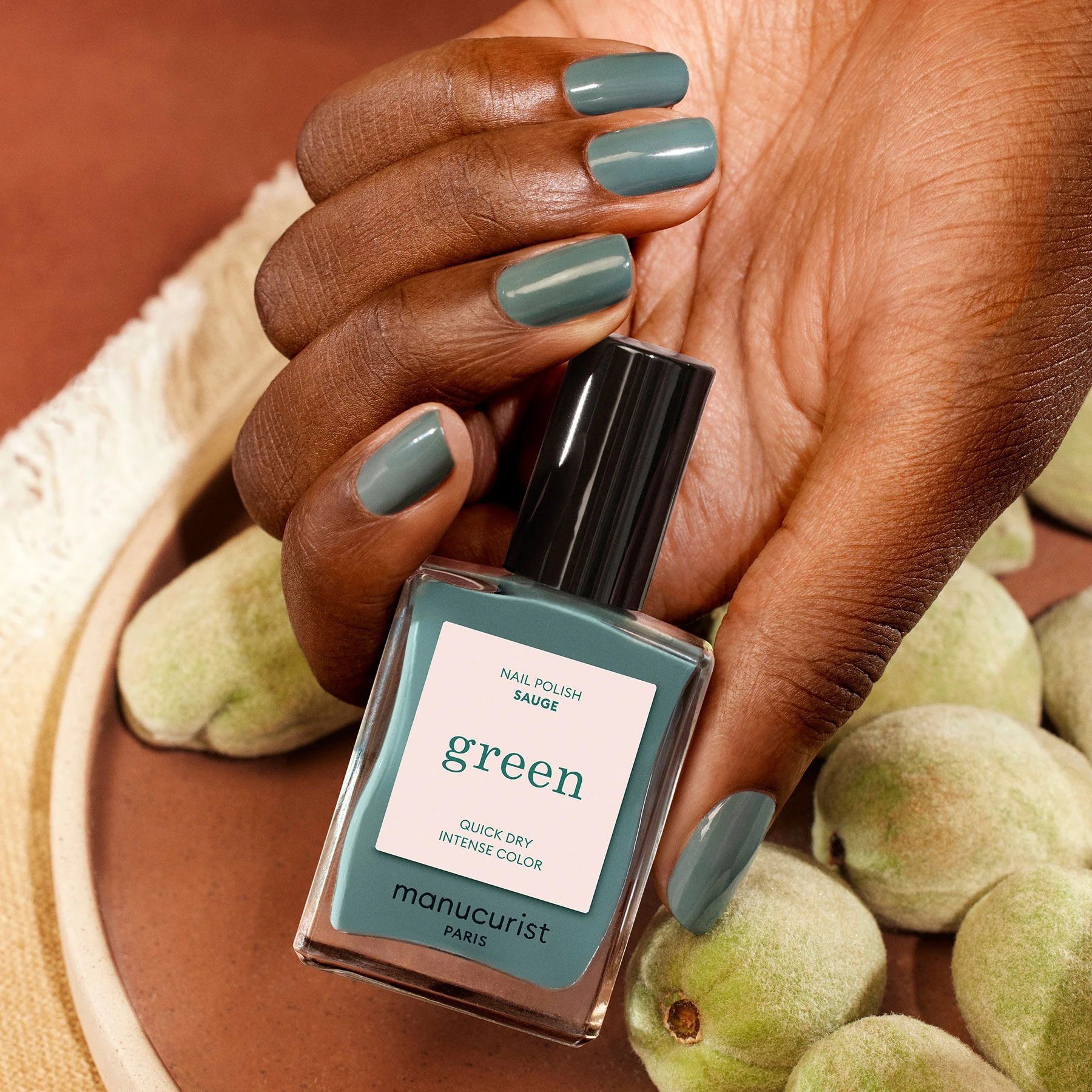 Green Natural Nail Polish - Image 74