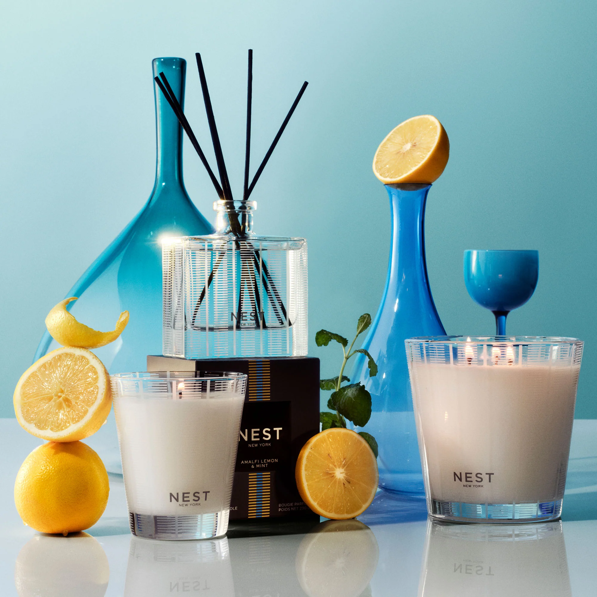 Amalfi Lemon & Mint Candle - Image 7