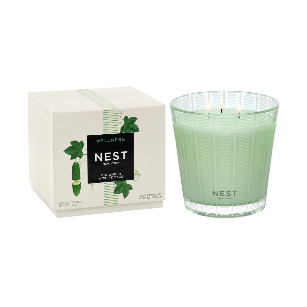 Cucumber & White Sage Candle - Image 7