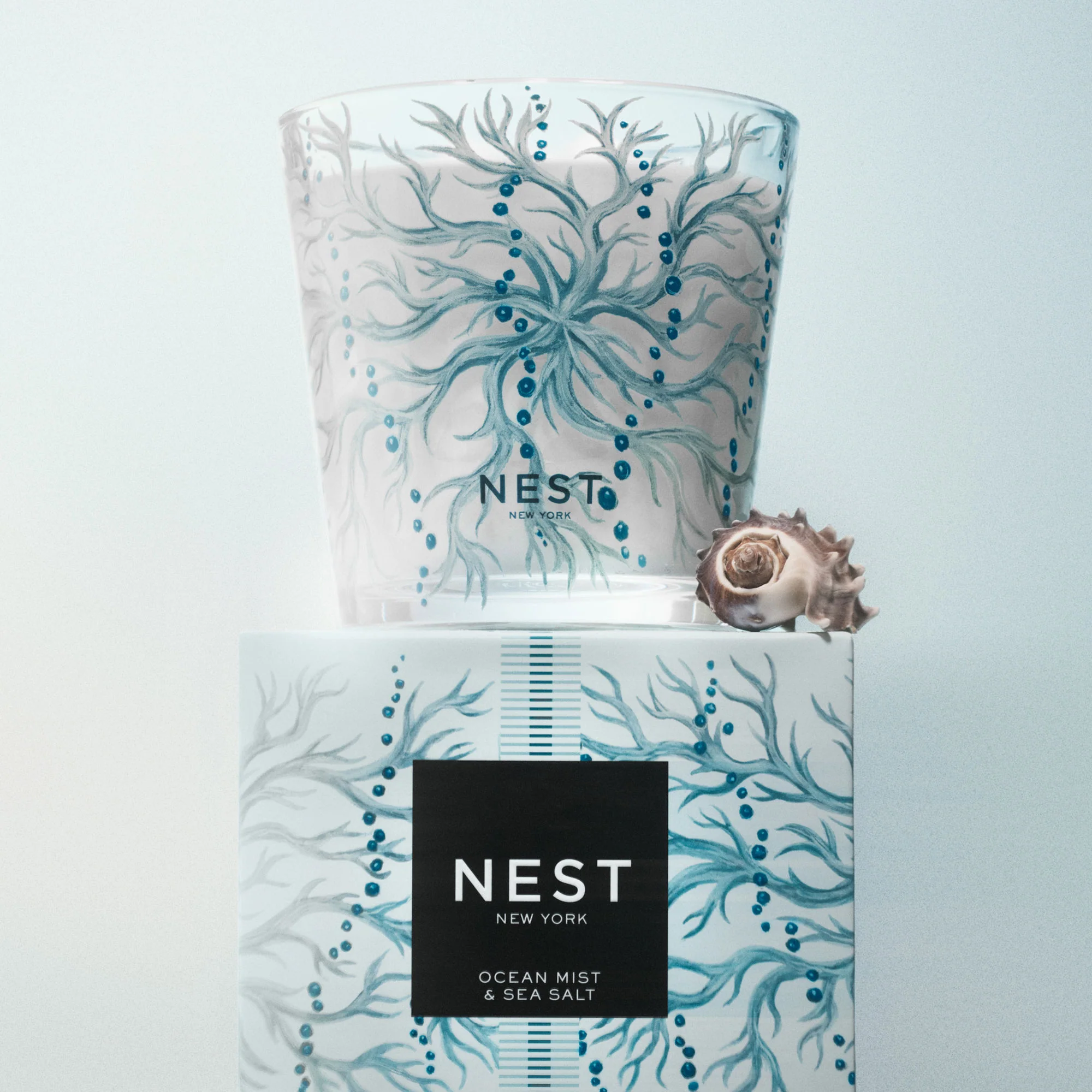 Ocean Mist & Sea Salt Decorative Candle - Image 3