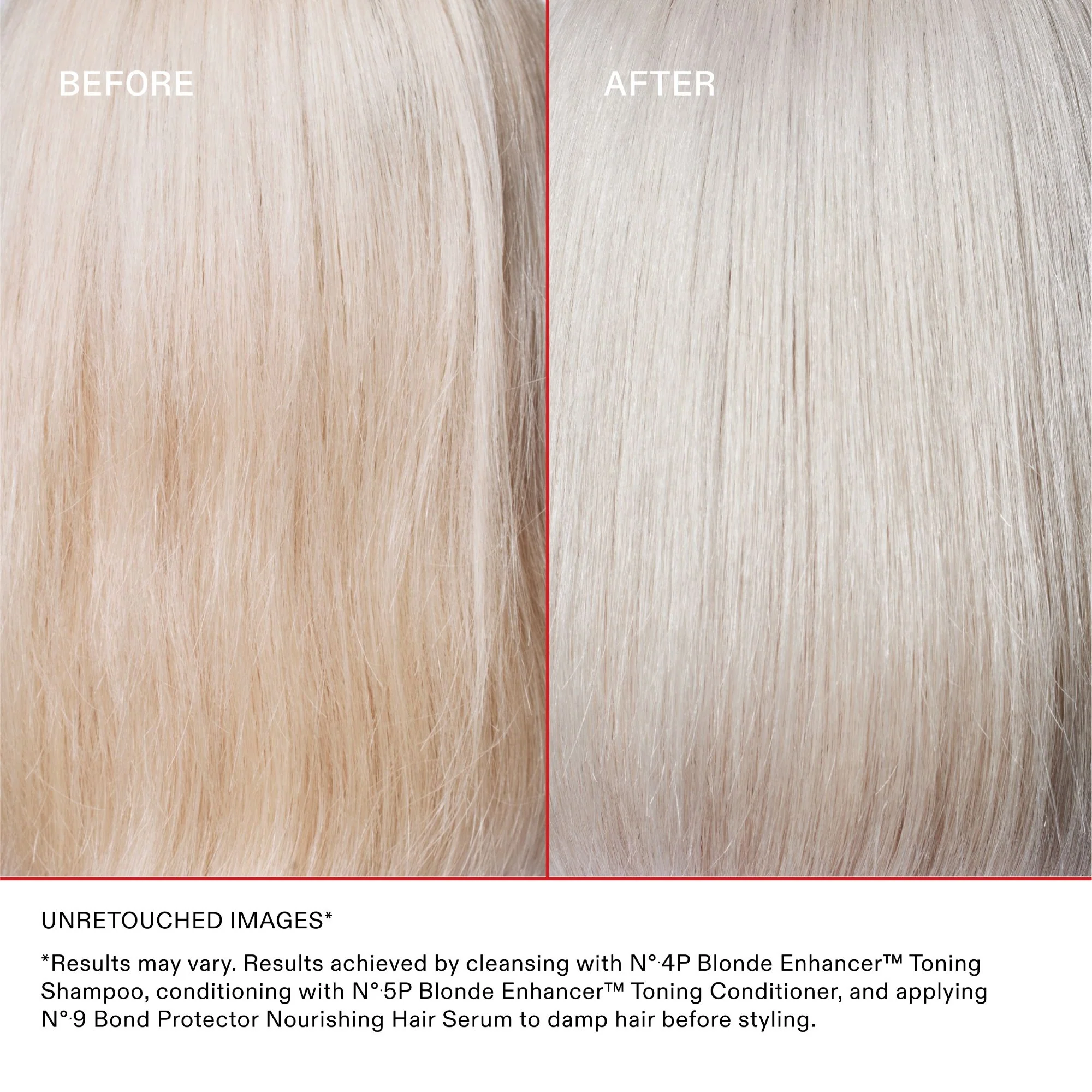 No.4P Blonde Hair Hydrating & Brightening Purple Toning Shampoo - Image 5