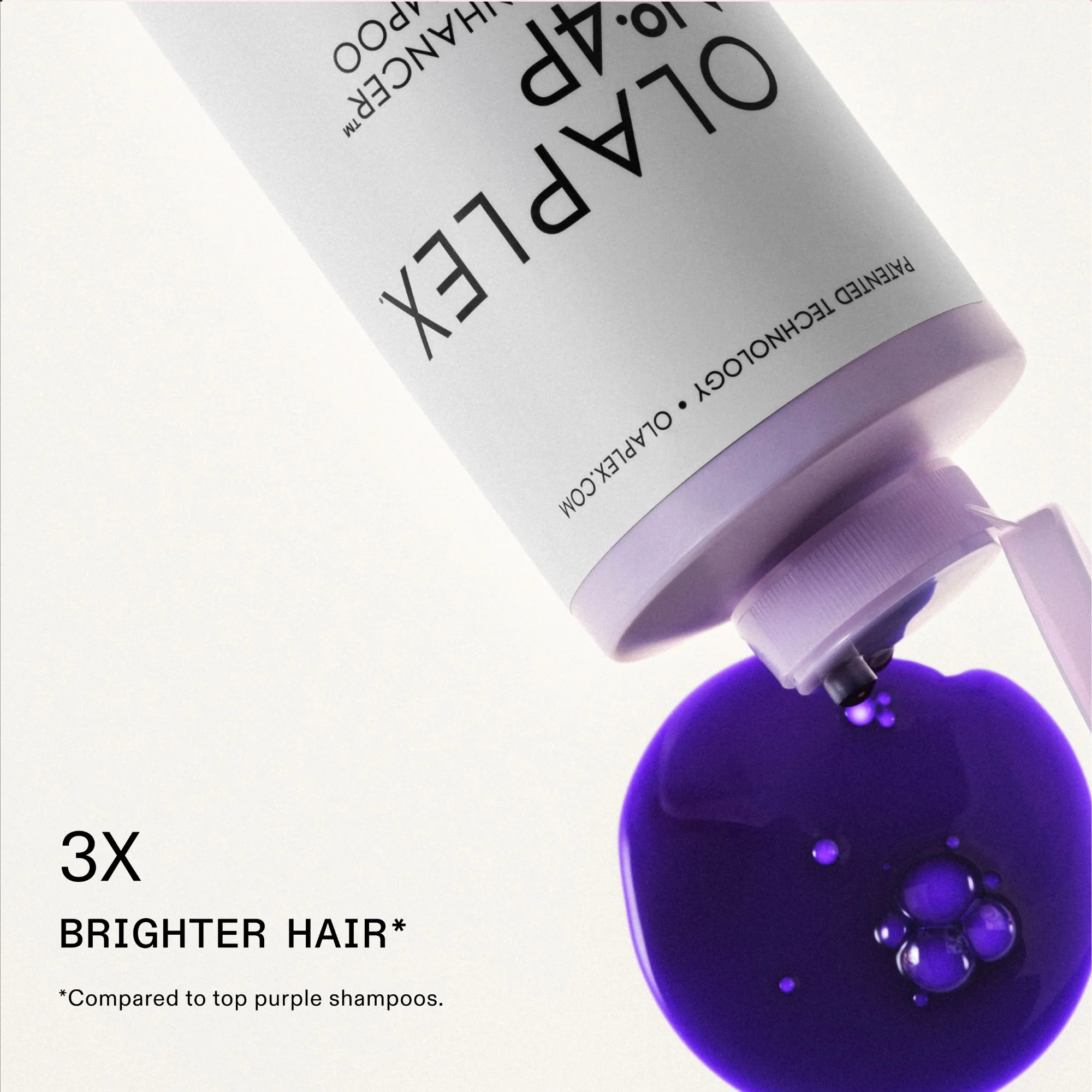 No.4P Blonde Hair Hydrating & Brightening Purple Toning Shampoo - Image 7