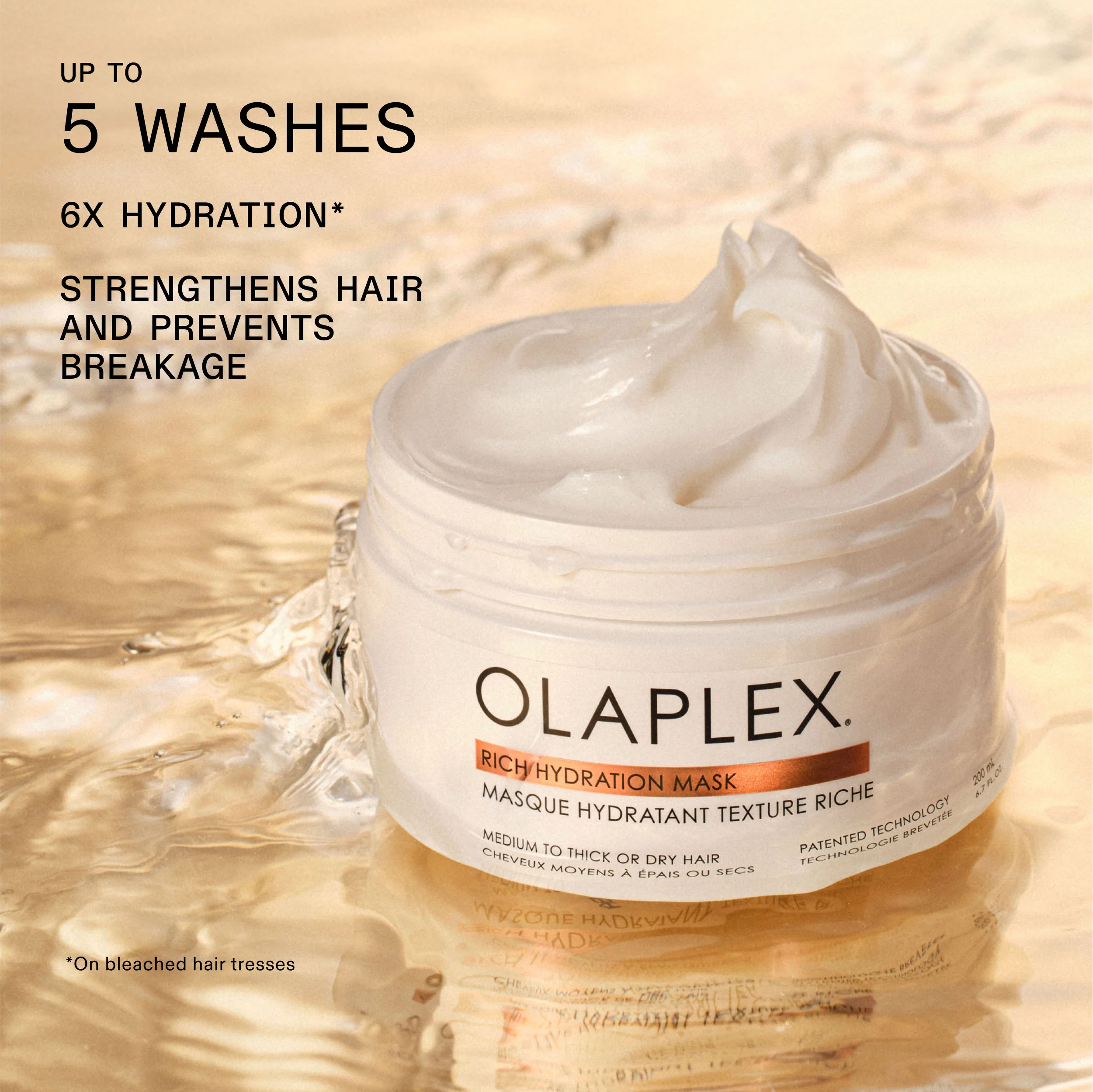 Rich Moisture Hydration and Anti-Frizz Hair Mask - Image 6