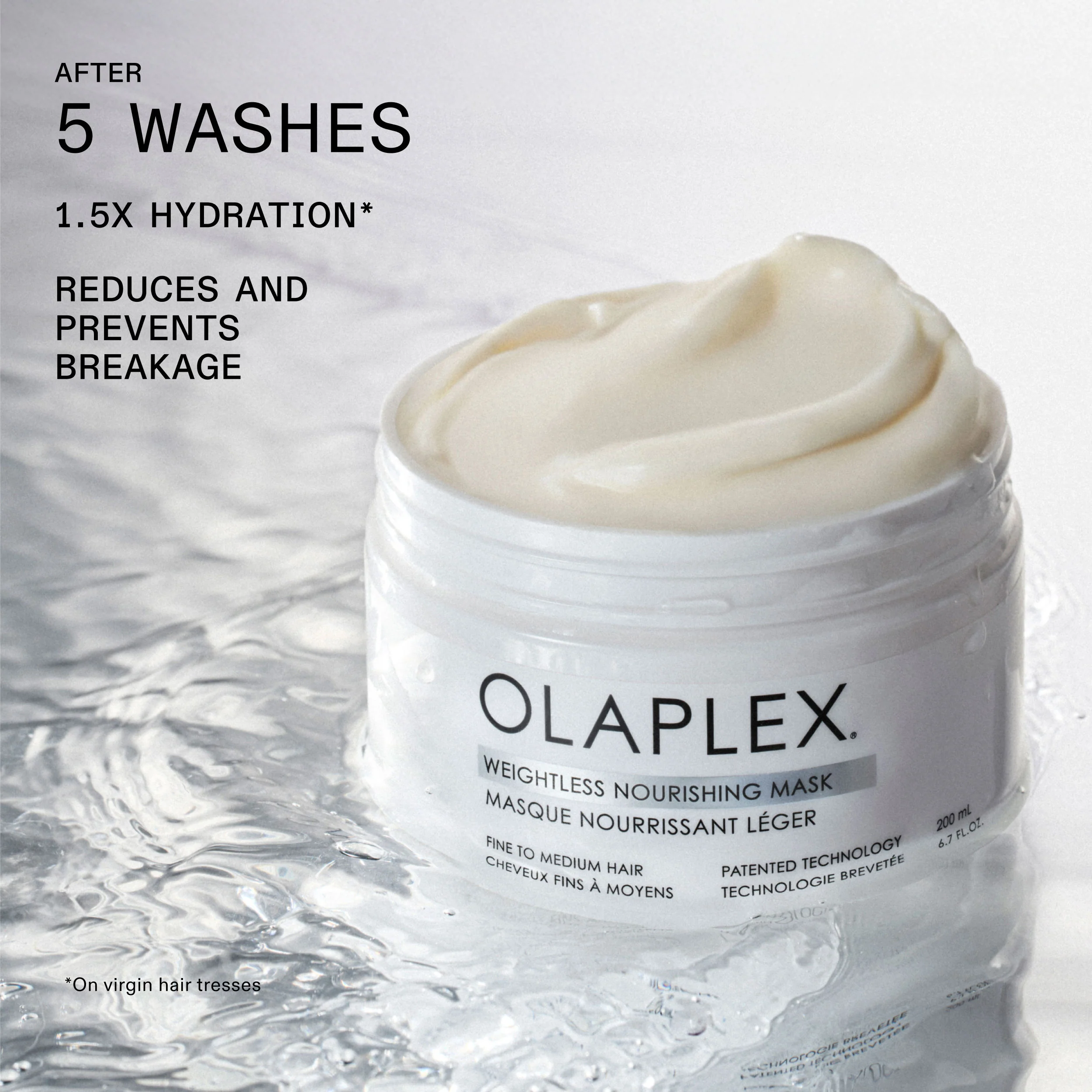 Weightless Volumizing Hydration Hair Mask for Fine Hair - Image 5