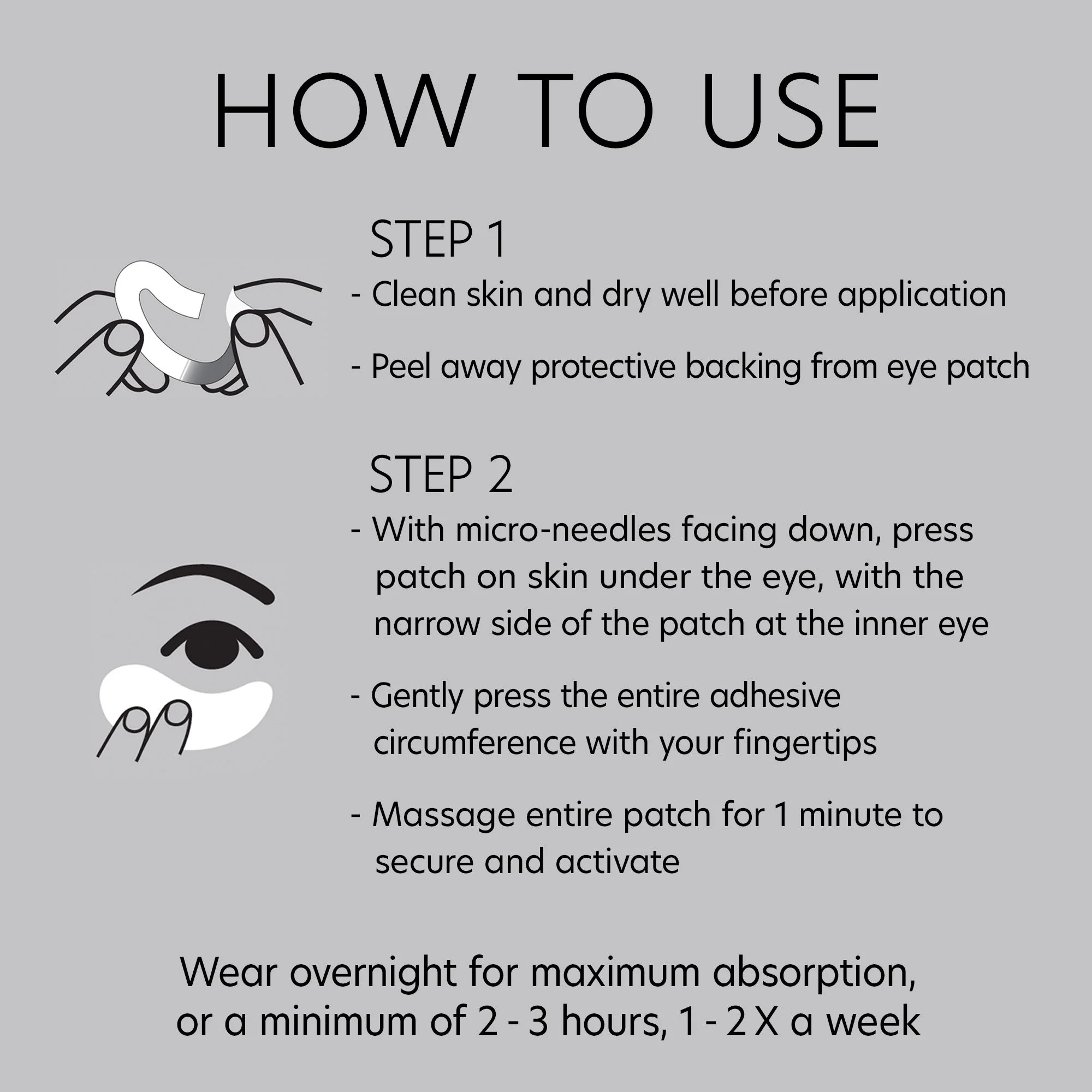 Hyaluronic Acid Microneedle Eye Patches - Image 7